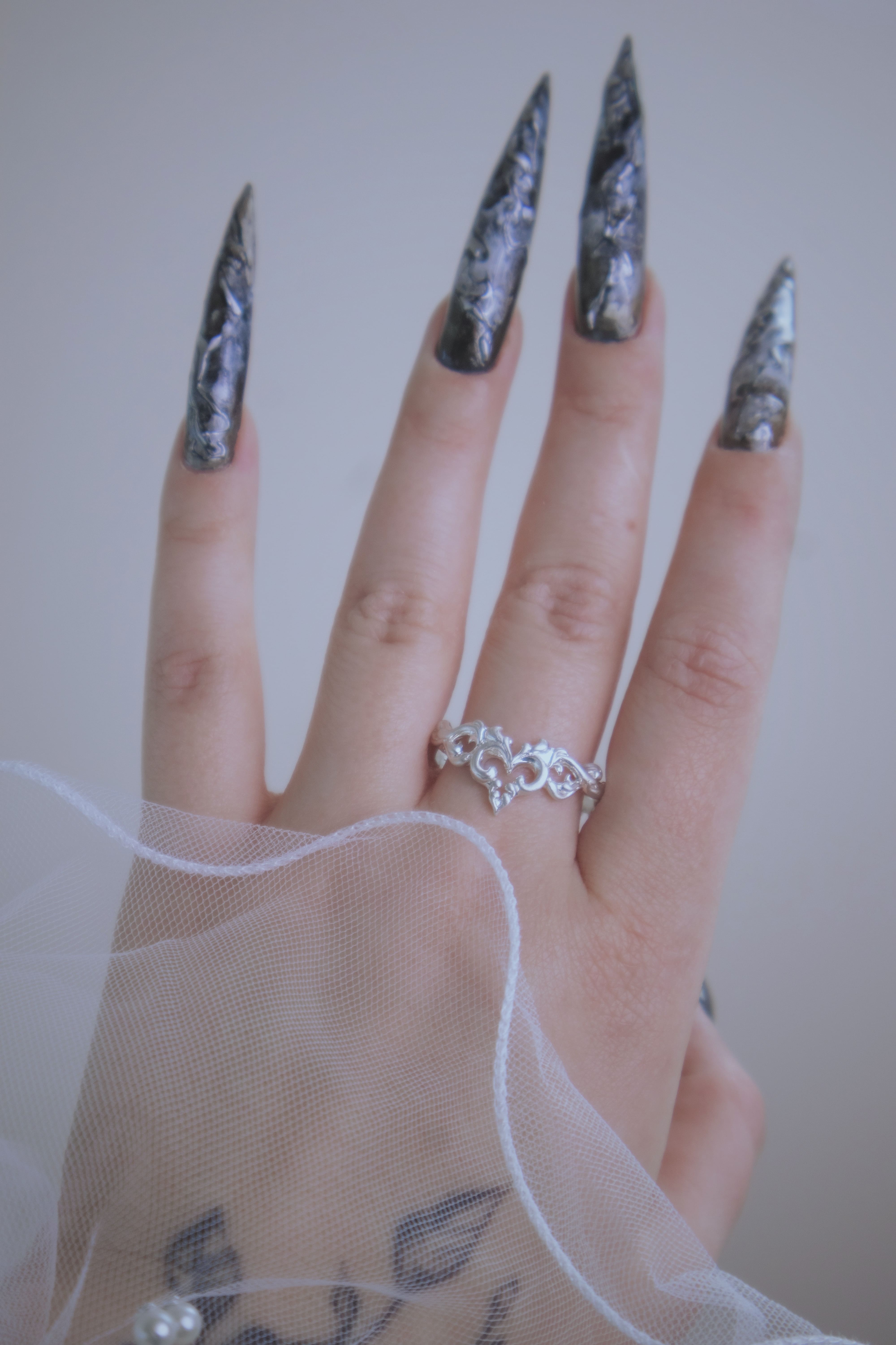 Gothic Heart Ring