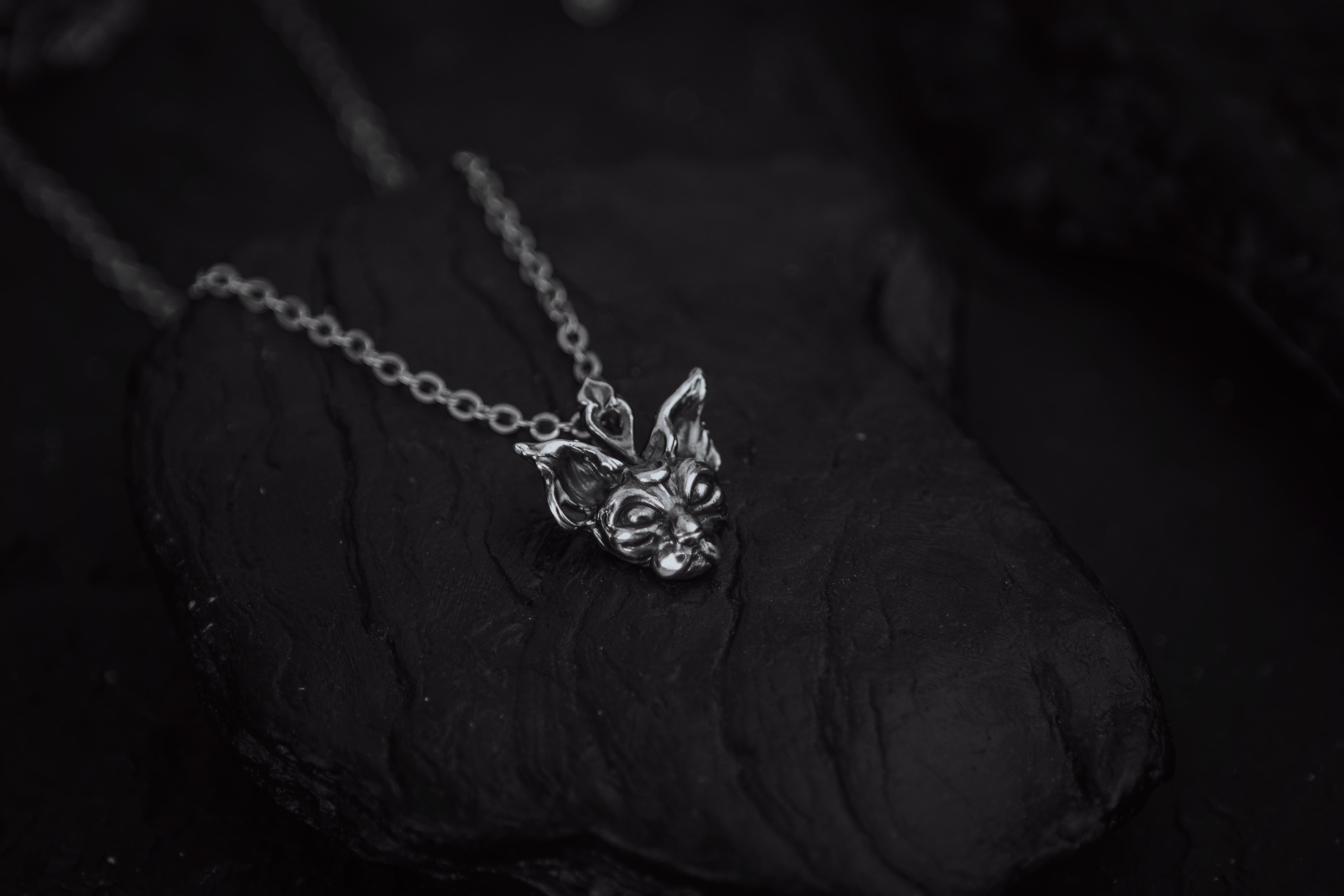 Lunar Sphinx Cat pendant
