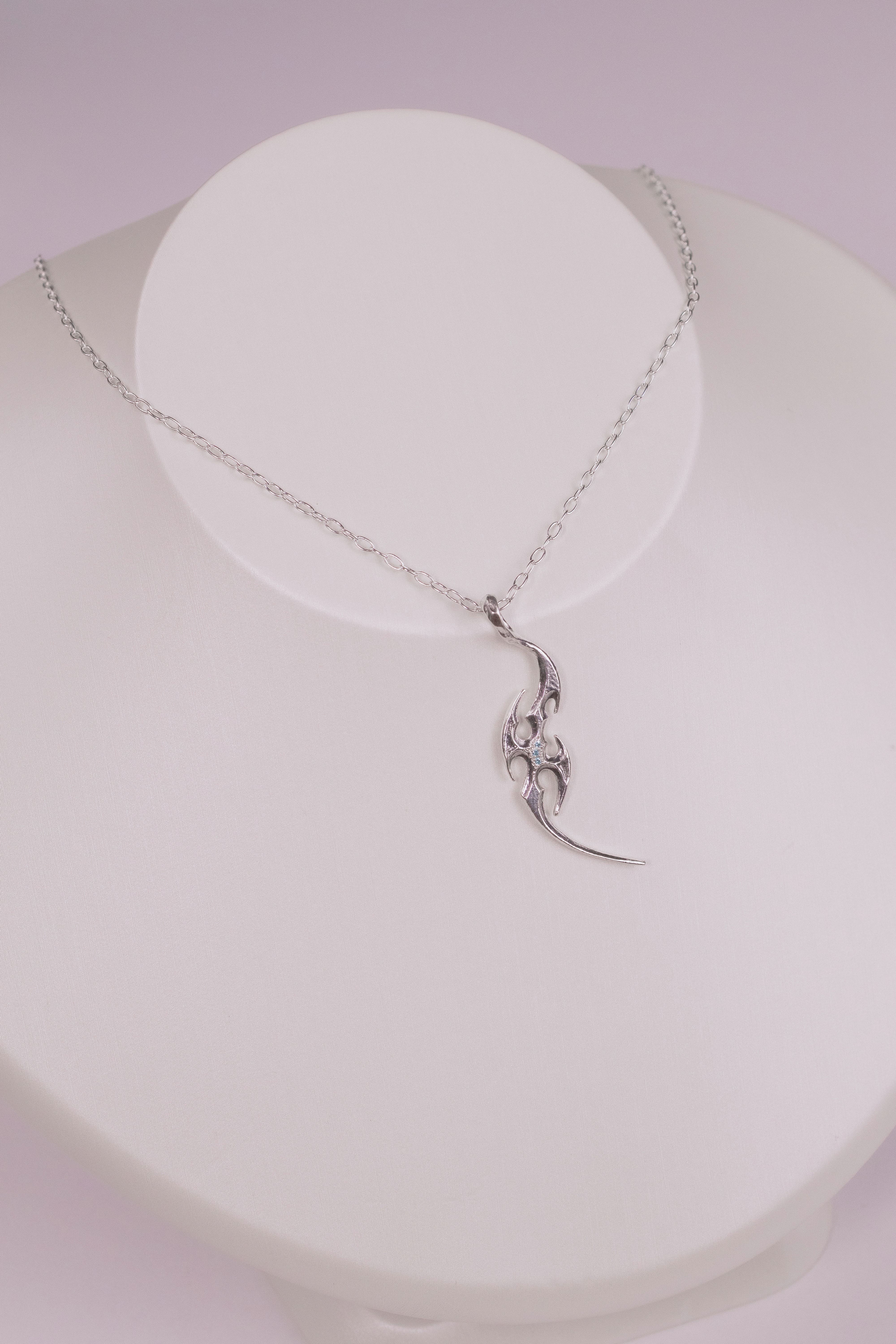 Classic Tribal Pendant with Topazes