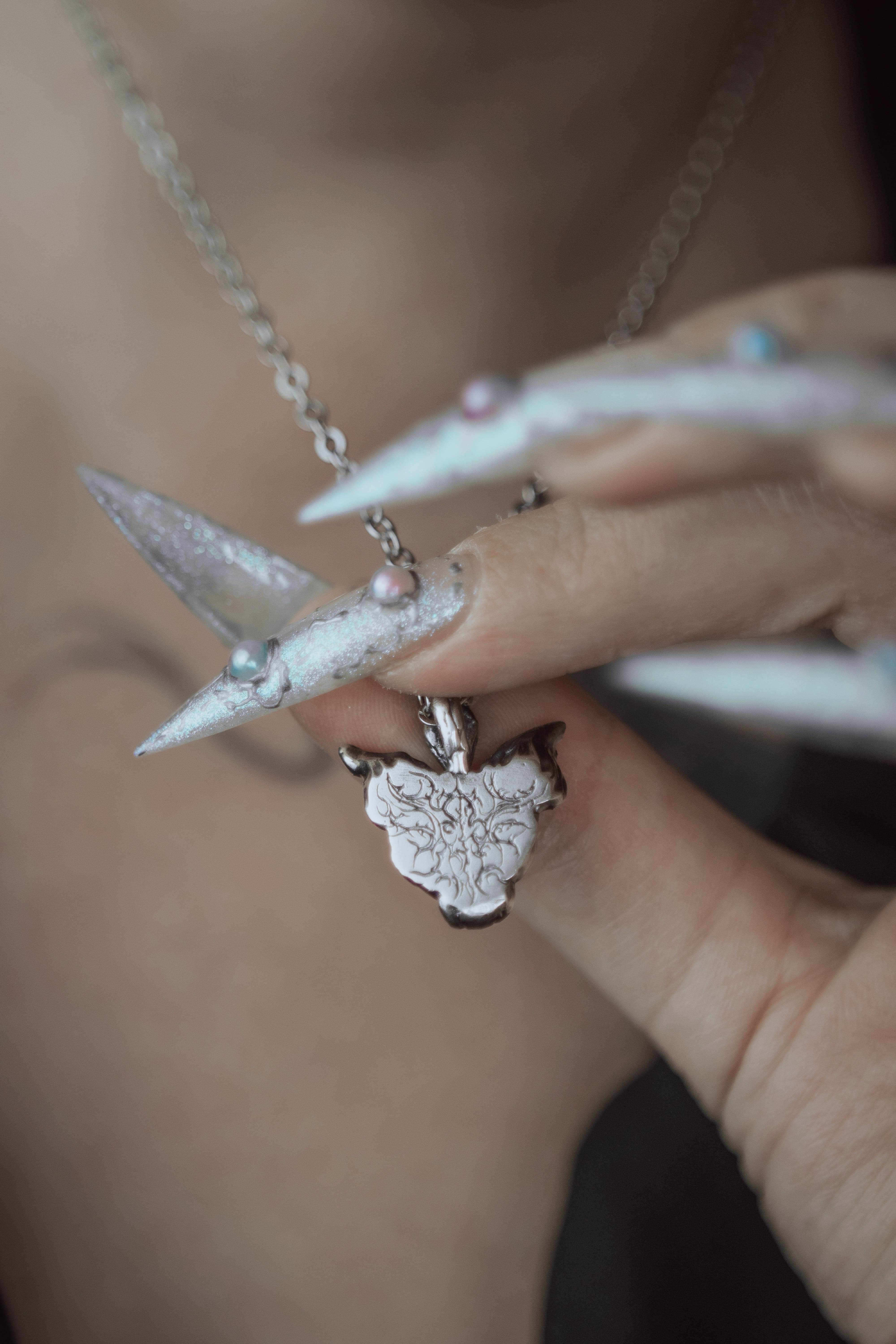 Lunar Sphinx Cat pendant