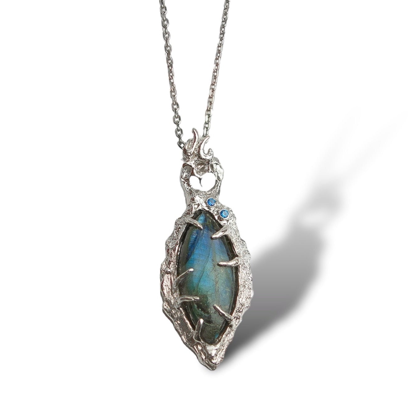 One-of-a-kind pendant with Labradorite