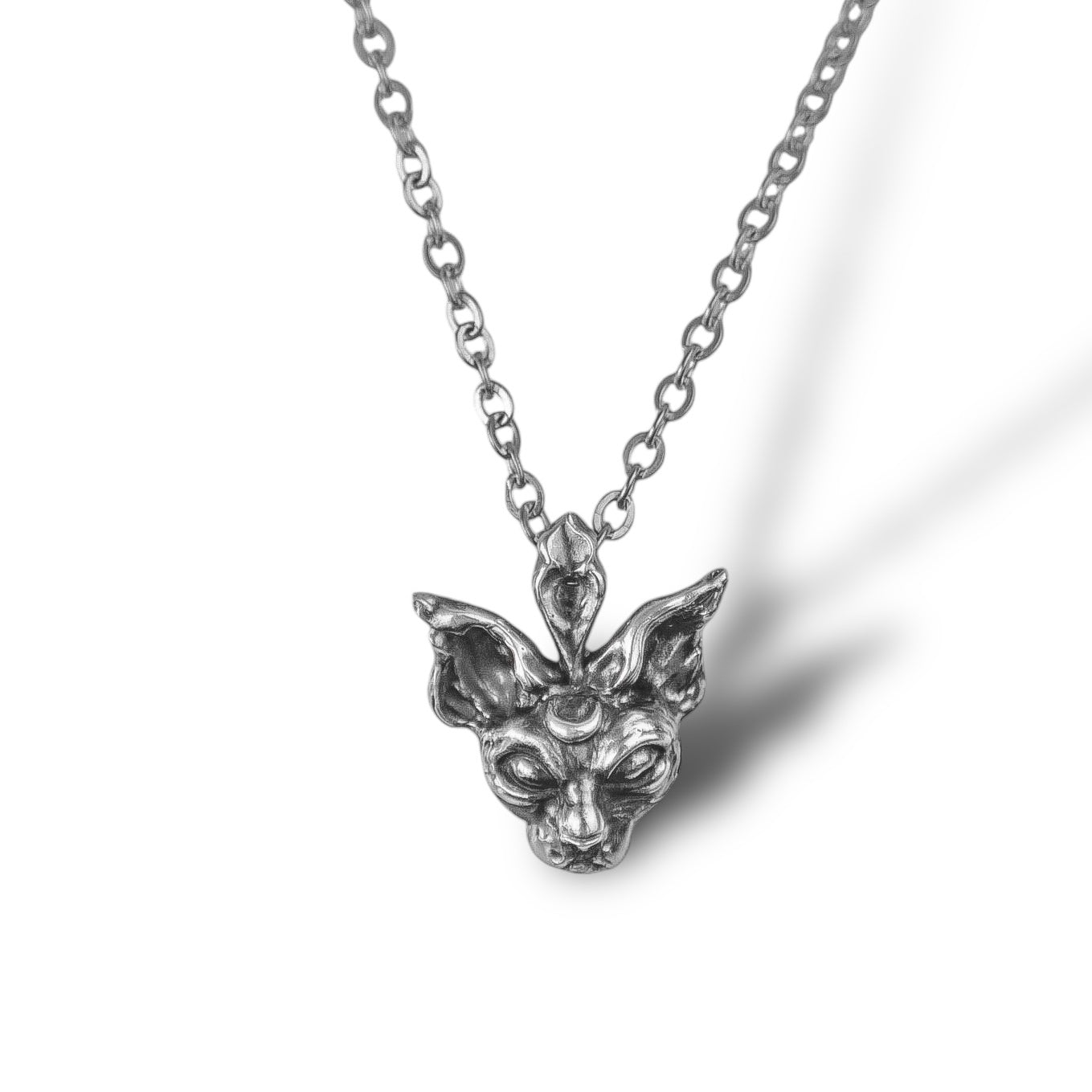 Lunar Sphinx Cat pendant