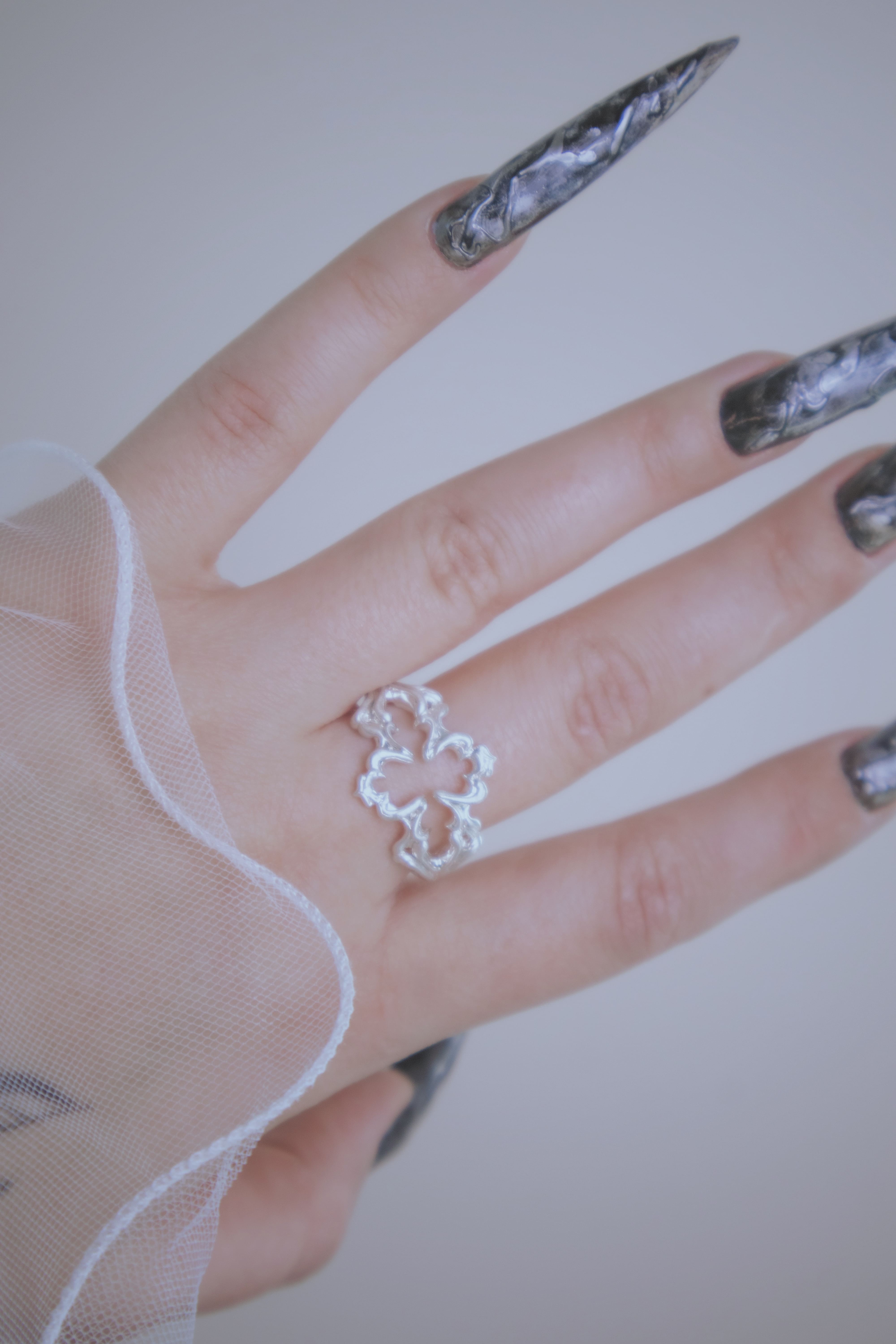Minimalist Gothic Ring