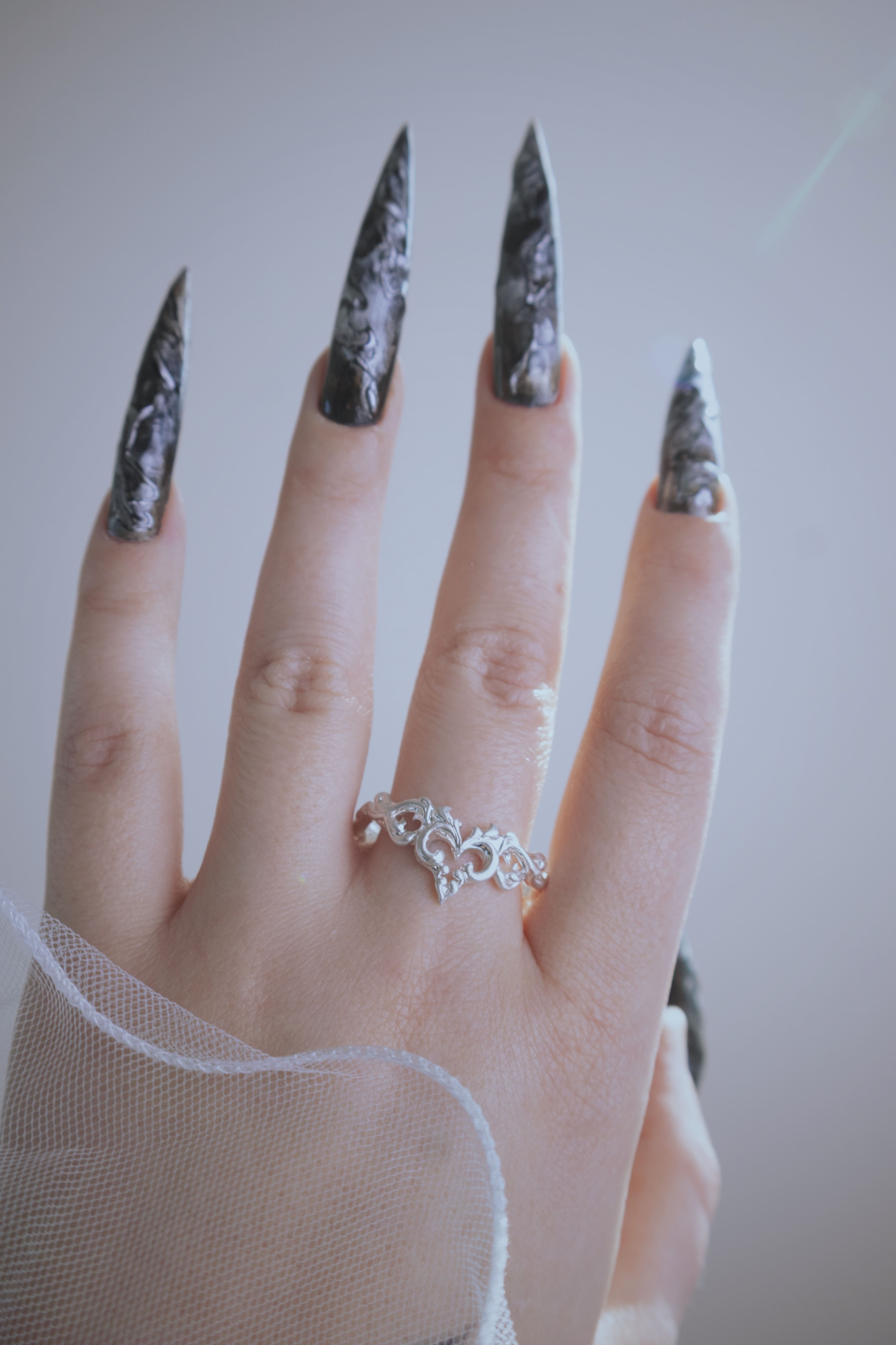 Gothic Heart Ring