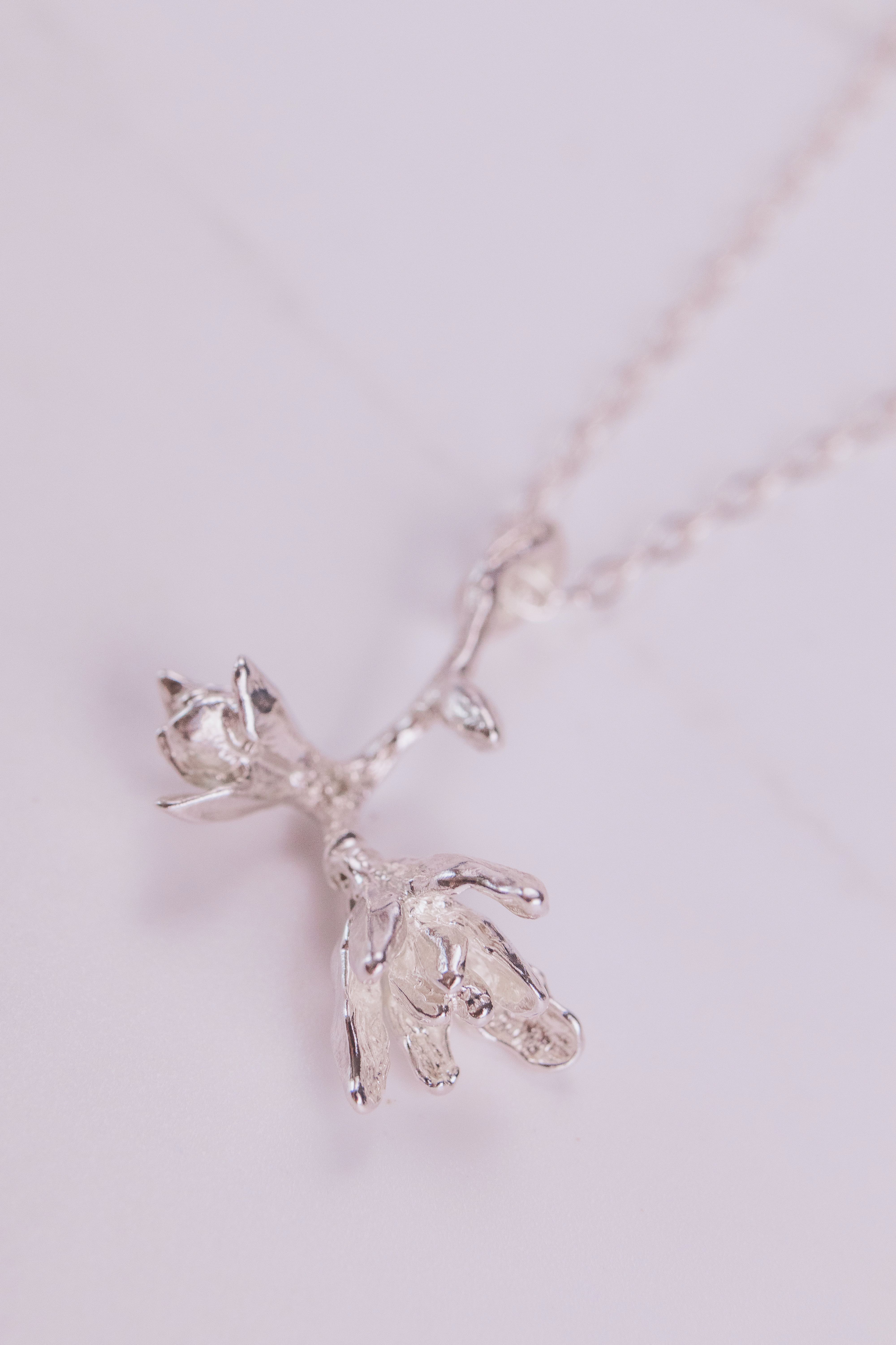 Magnolia Branch Pendant
