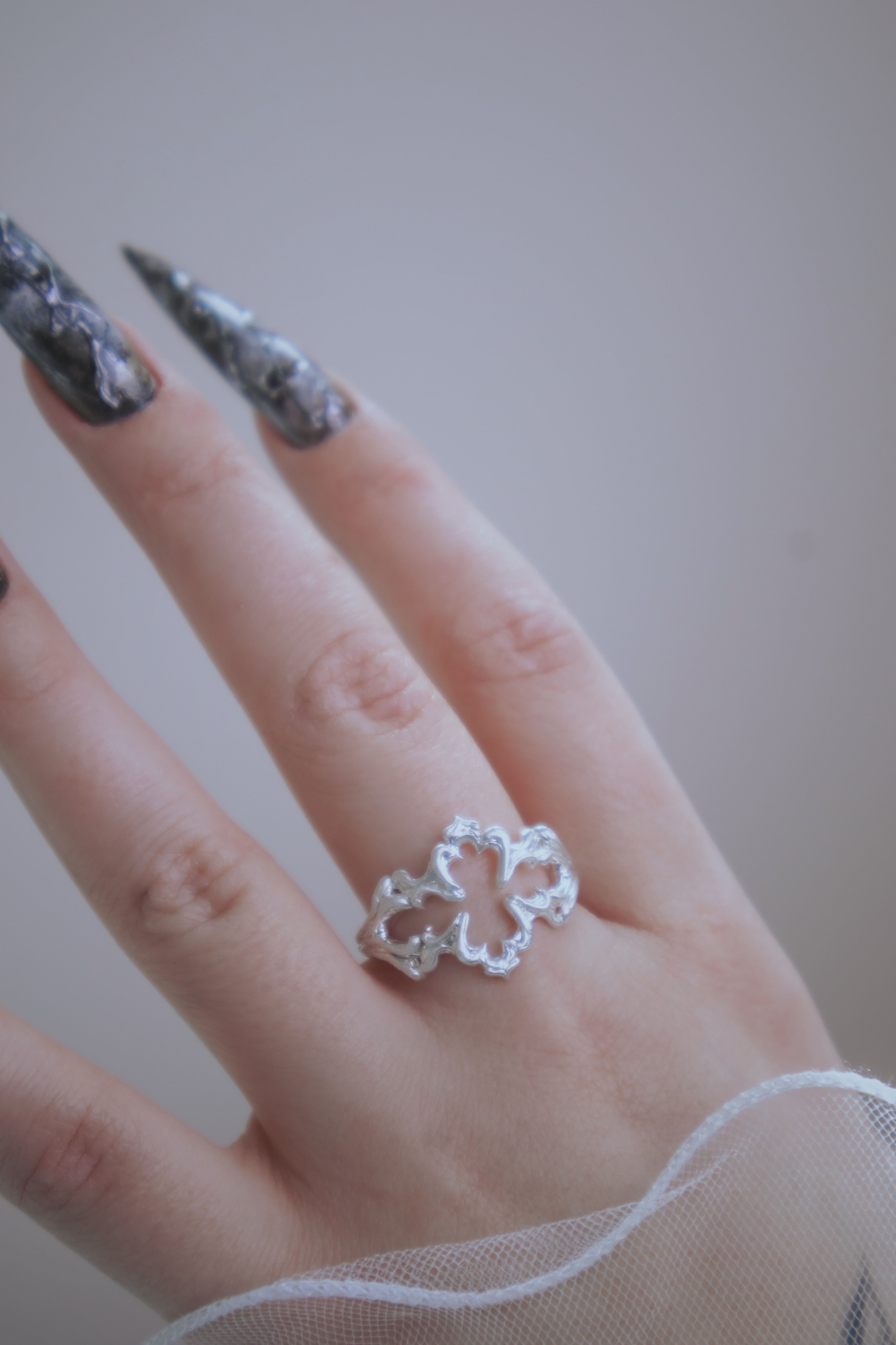Minimalist Gothic Ring