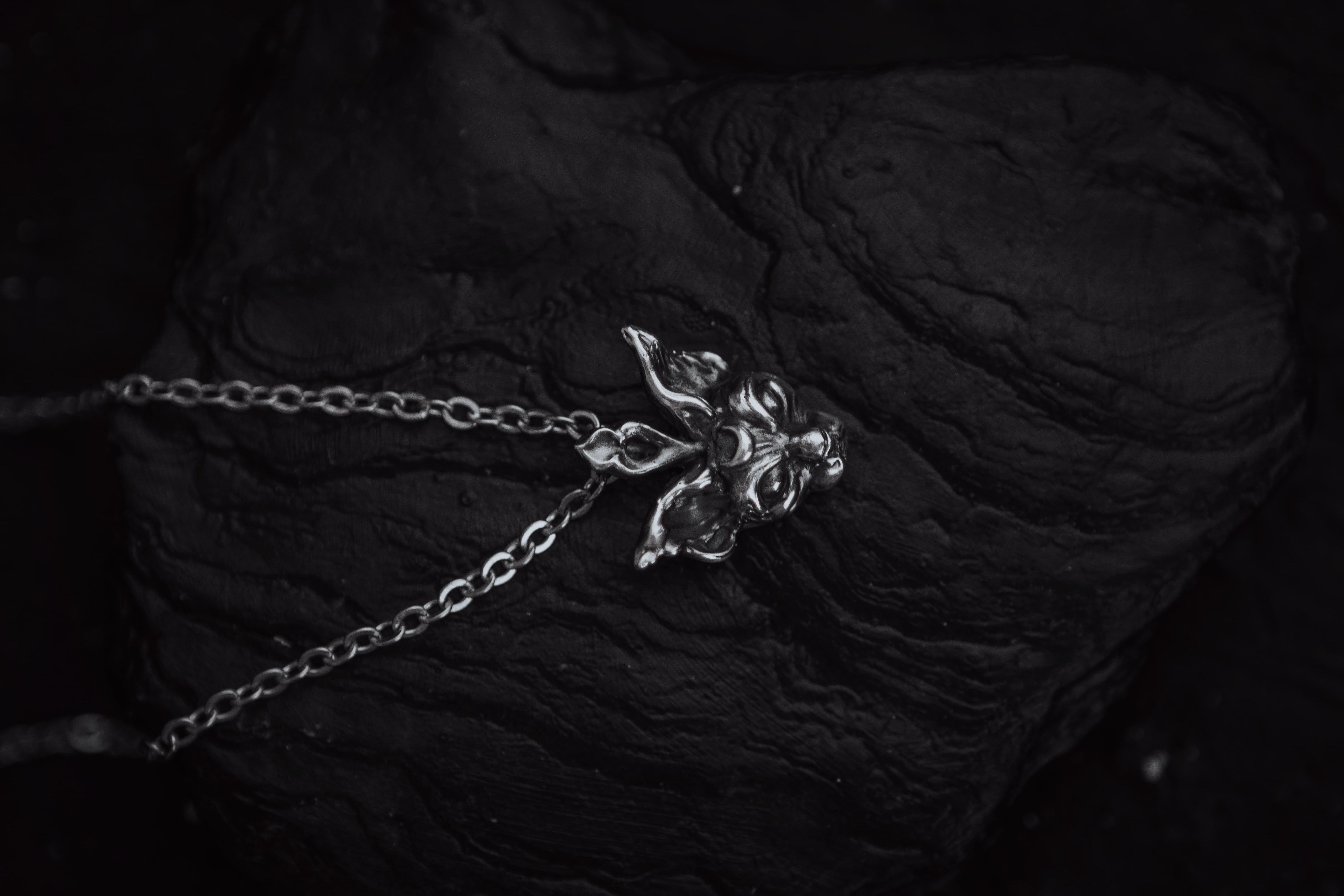 Lunar Sphinx Cat pendant