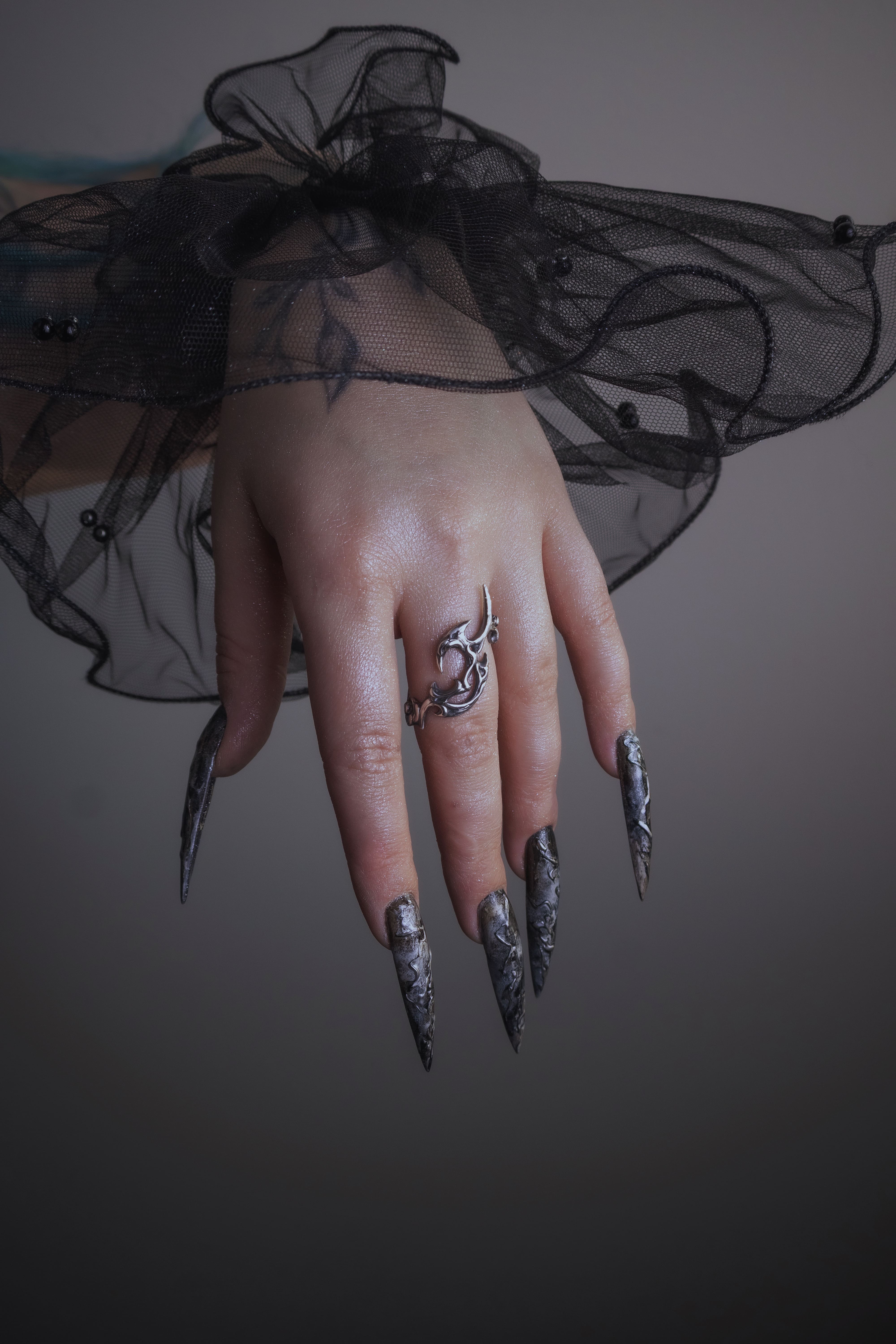 Marquise Tribal Ring
