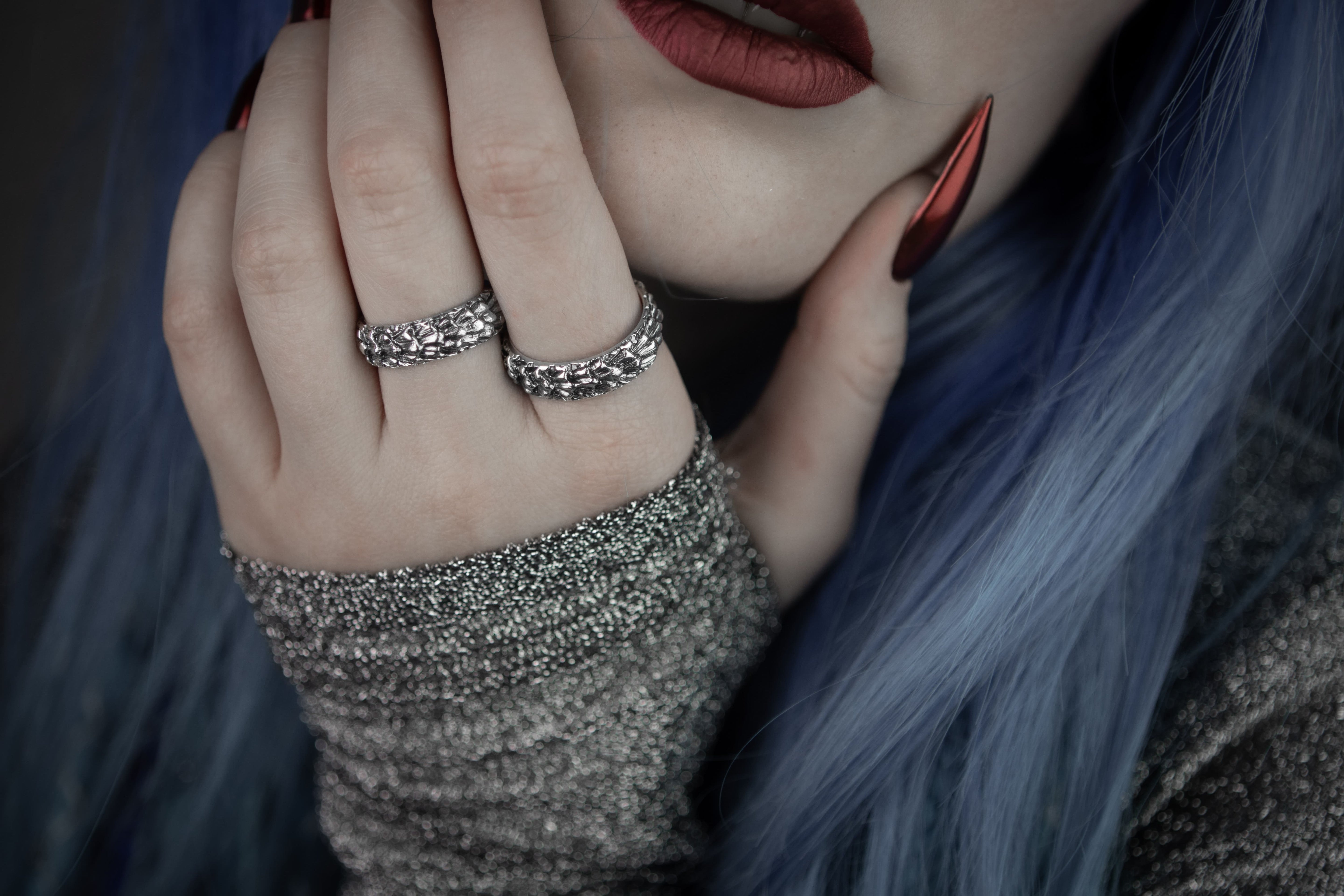 Ring with Dragon Scale