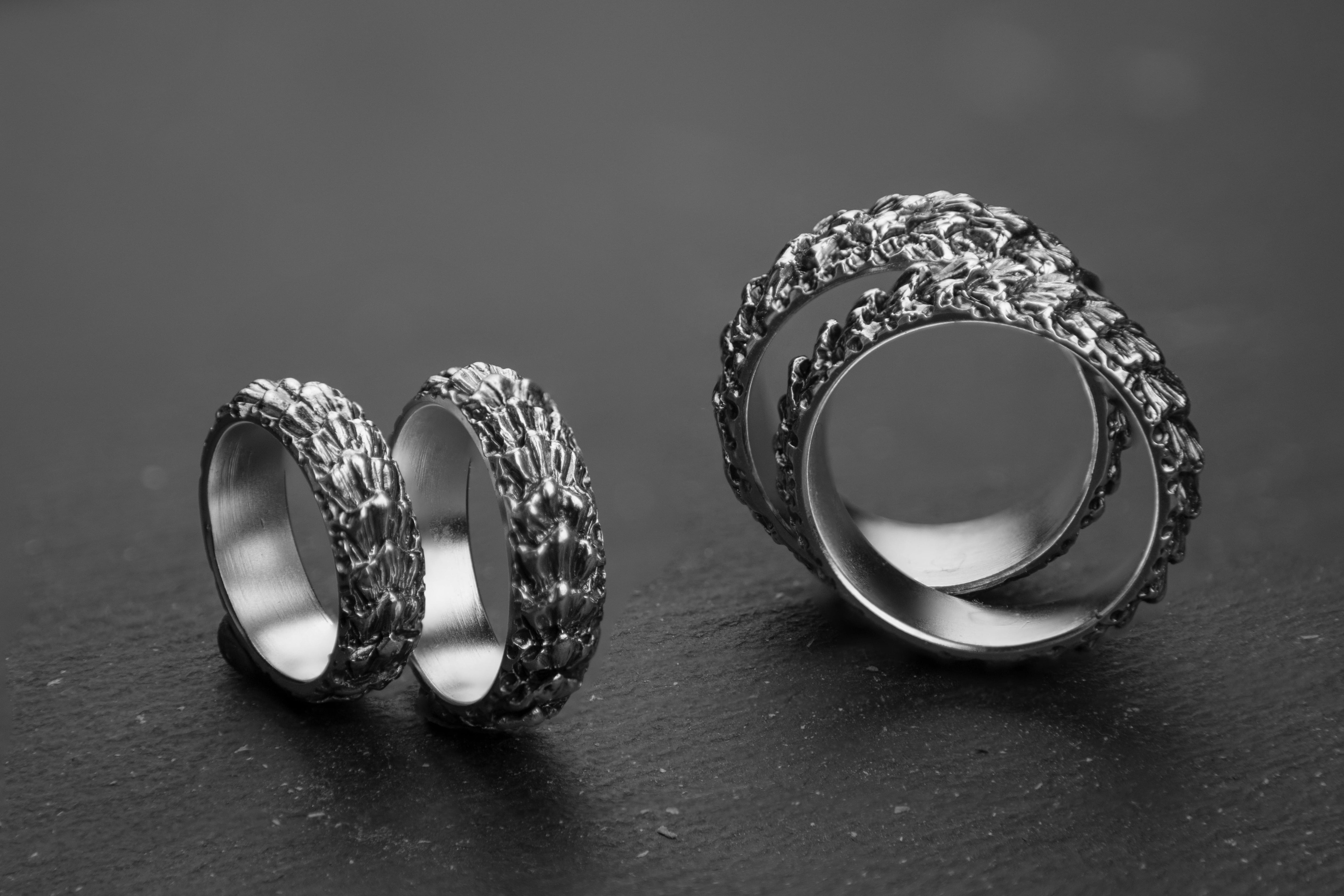 Ring with Dragon Scale