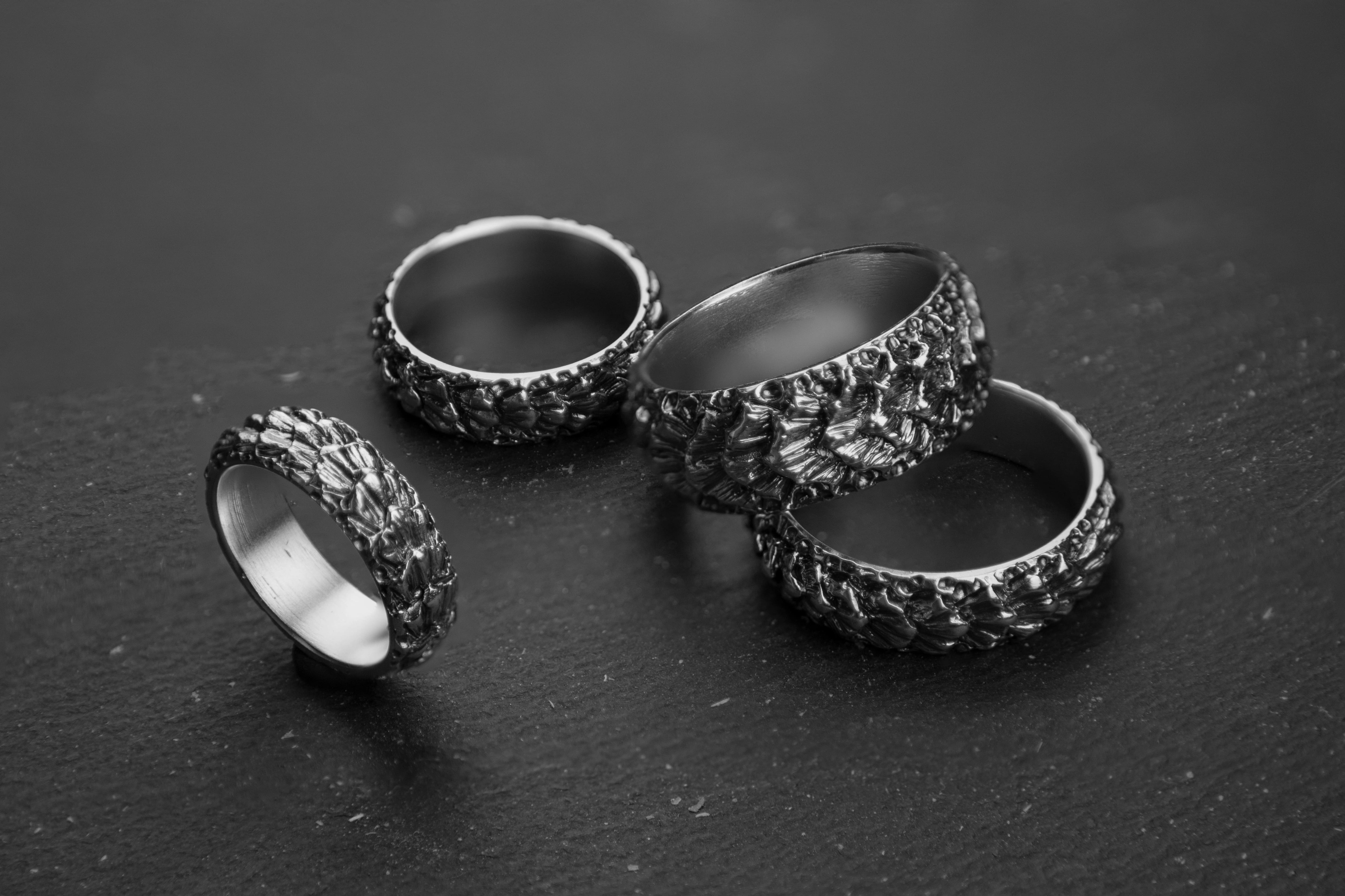 Ring with Dragon Scale