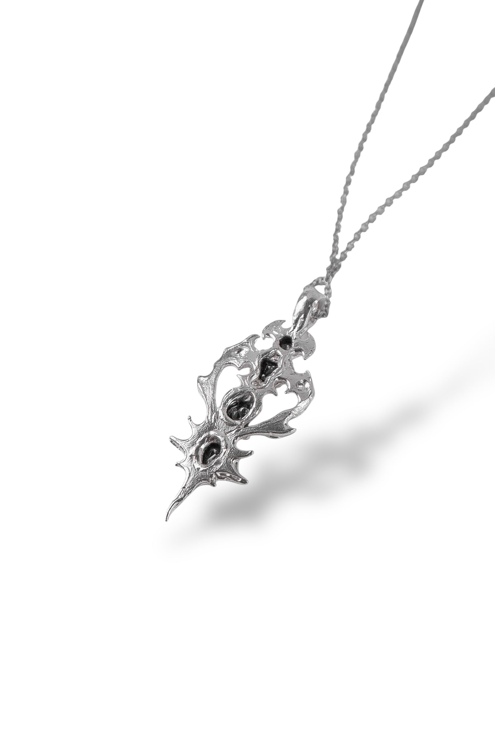 «Whisper of Dusk» pendant with stones