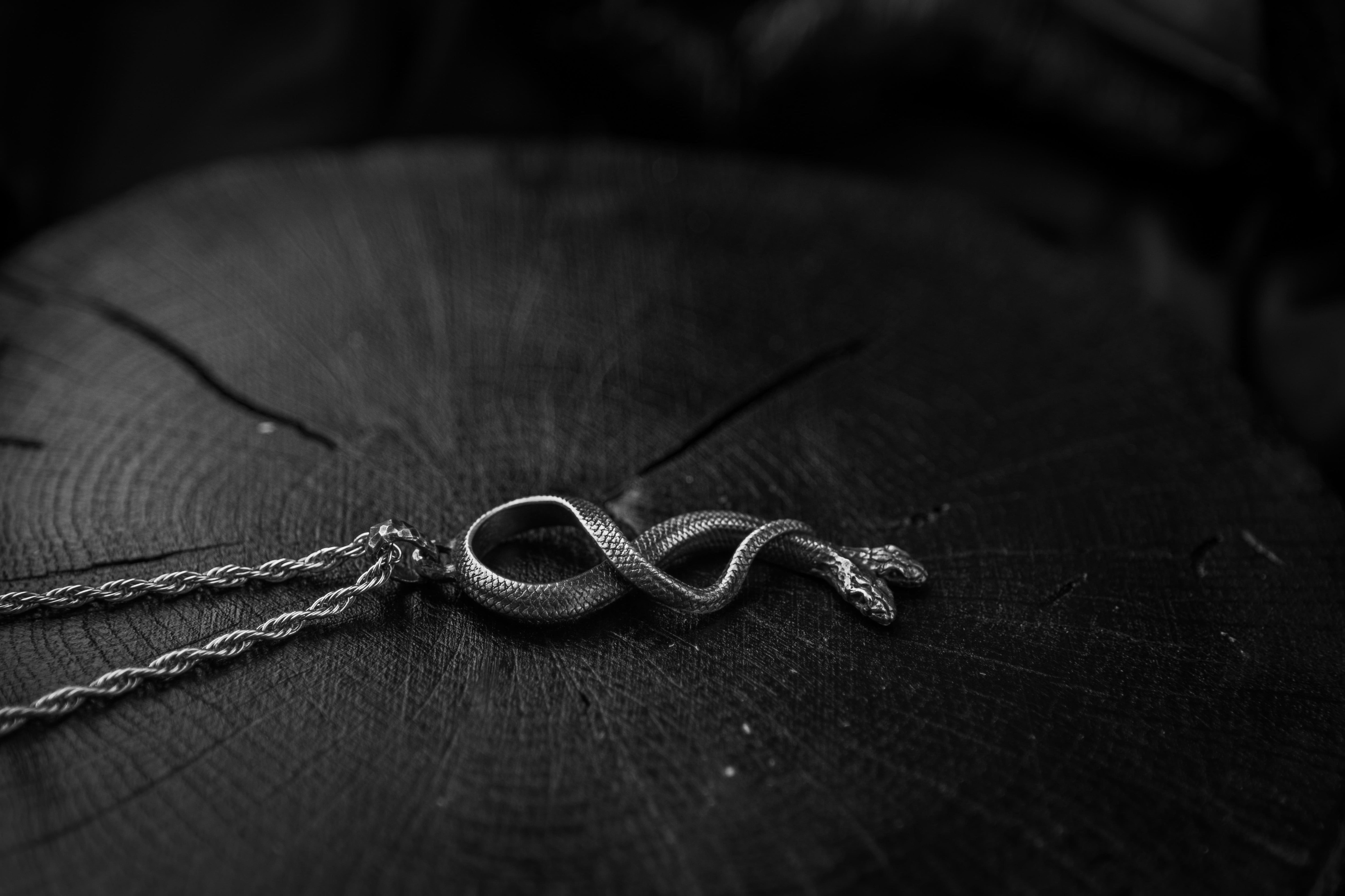 2-headed Snake Pendant