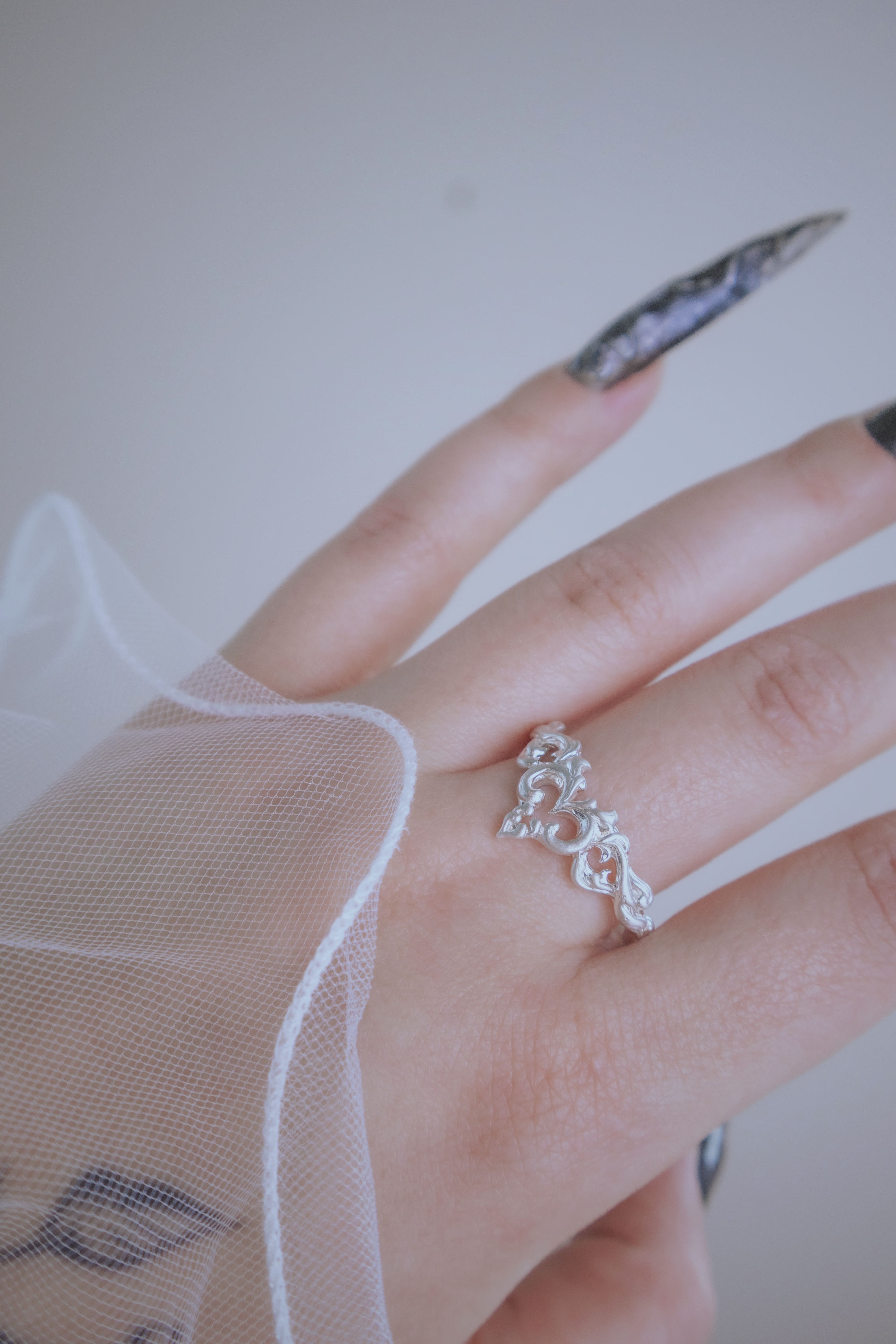 Gothic Heart Ring