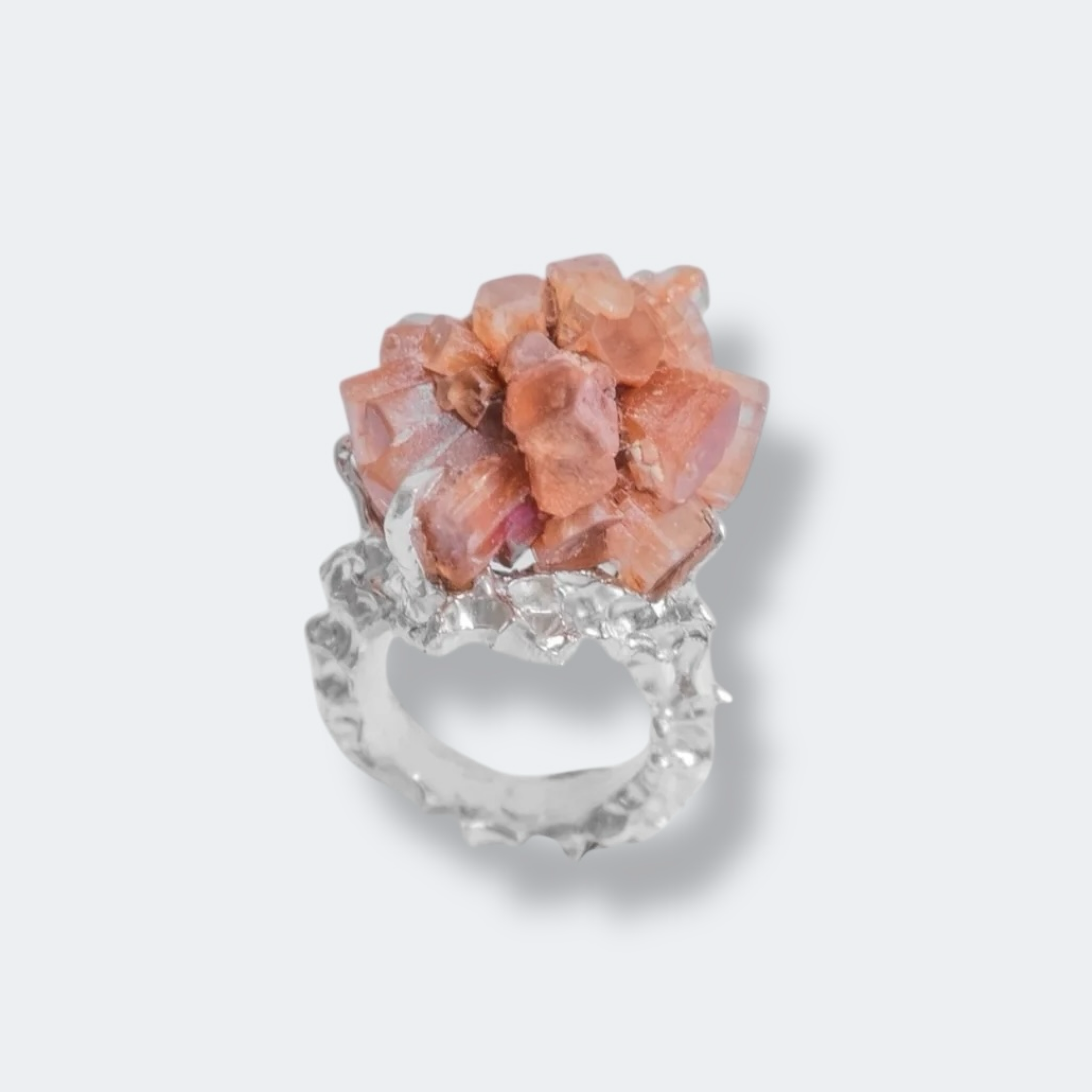 Ring with Aragonite