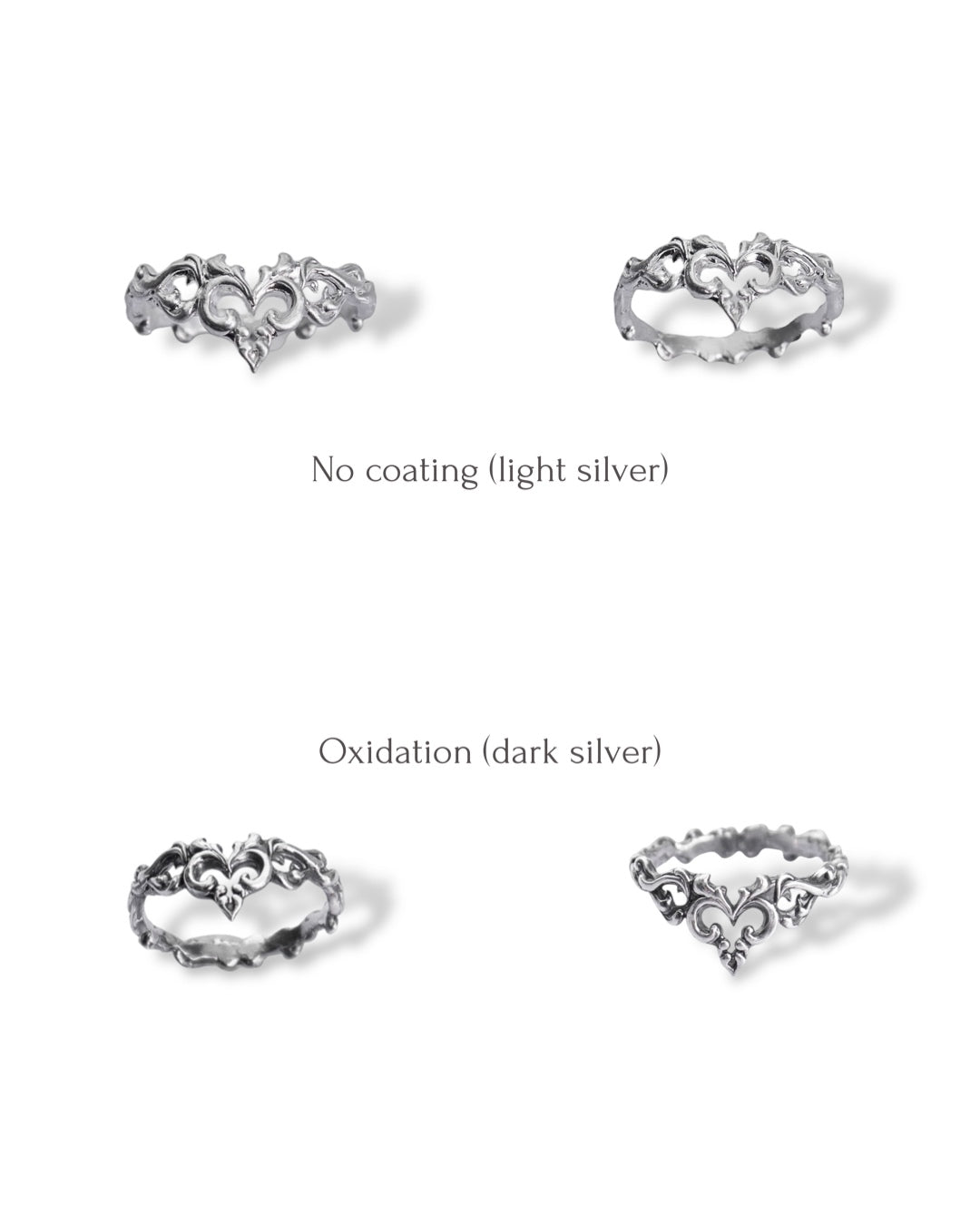 Gothic Heart Ring
