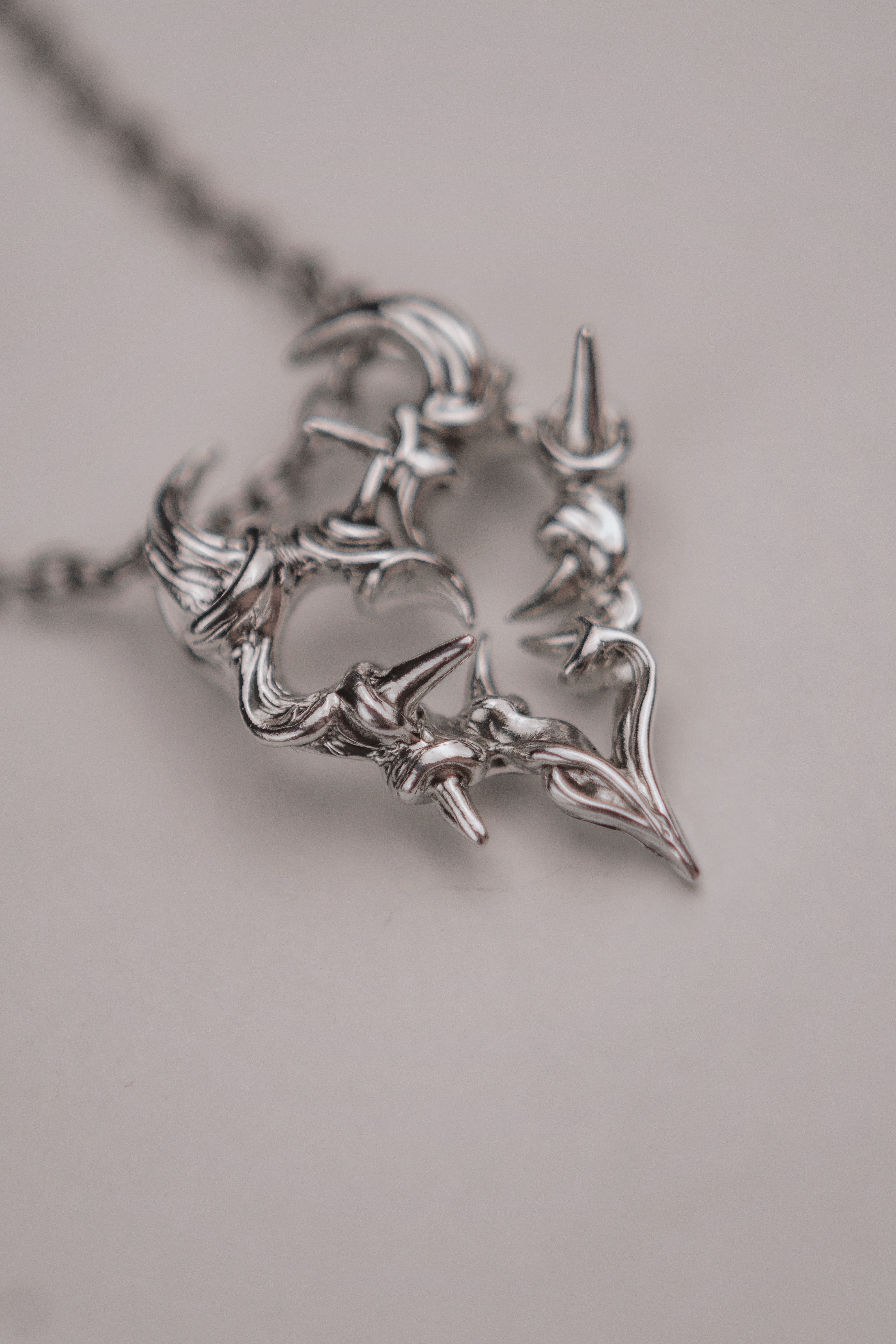 Thorny Heart Pendant