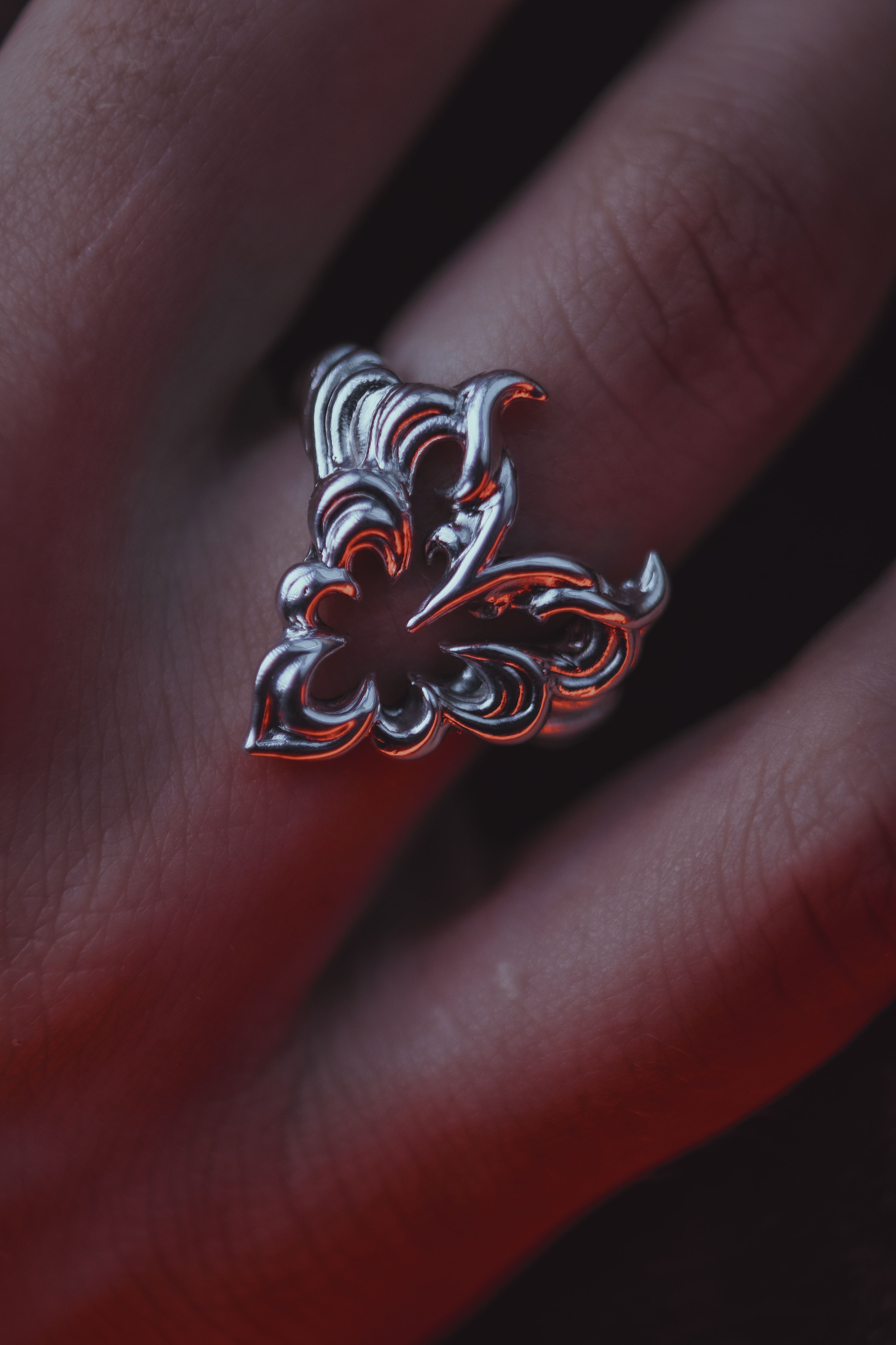 Tribal Heart Ring