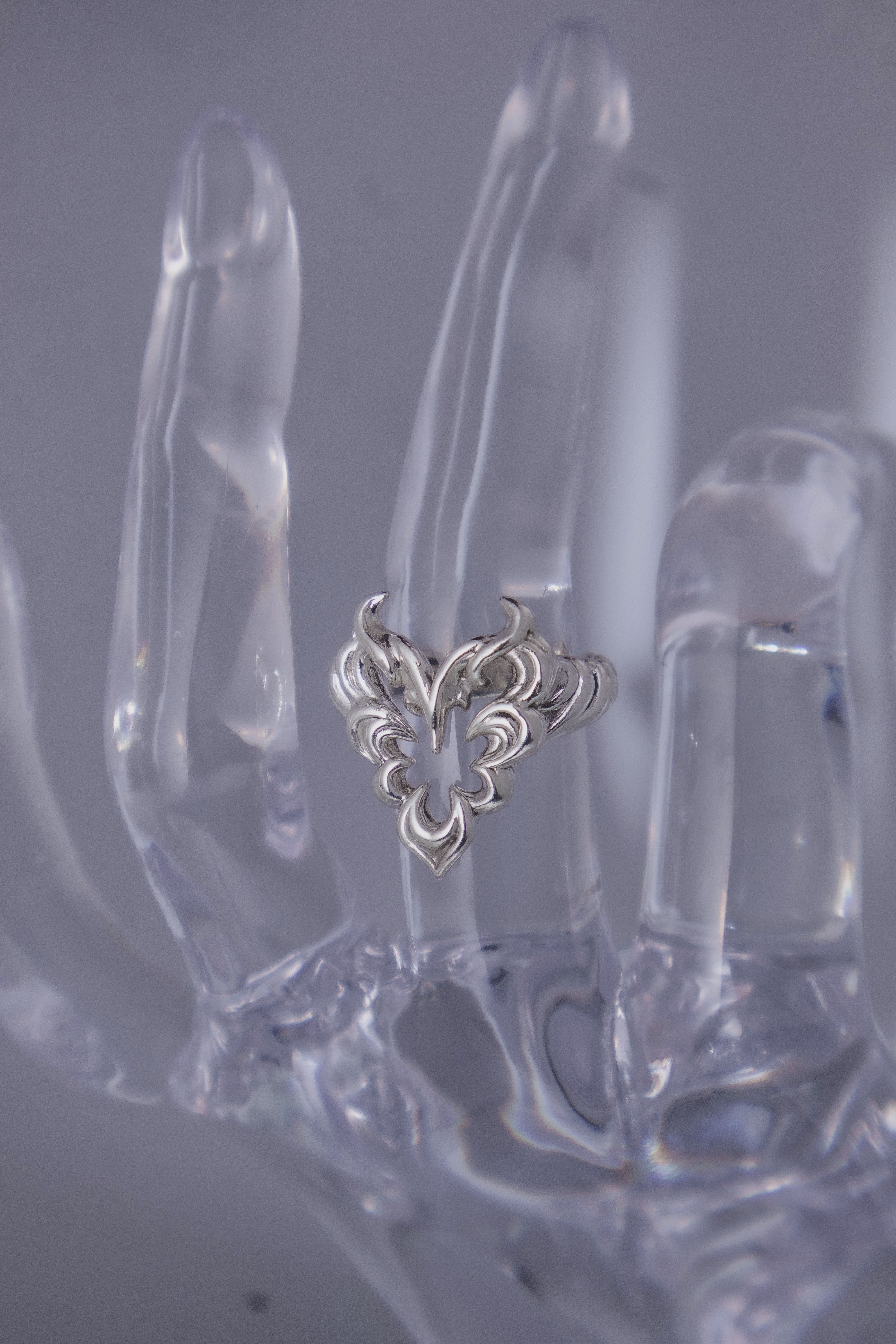 Tribal Heart Ring