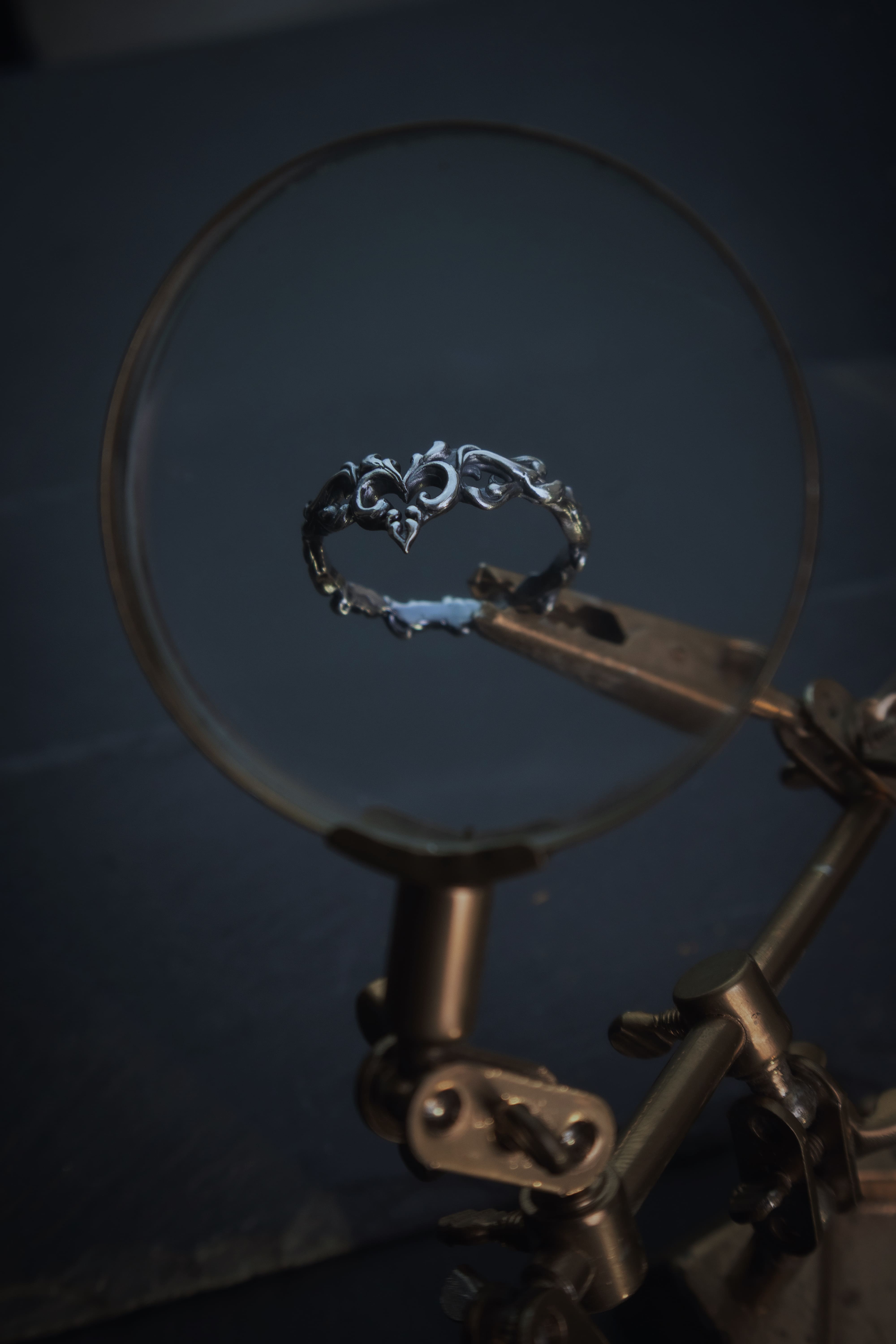 Gothic Heart Ring