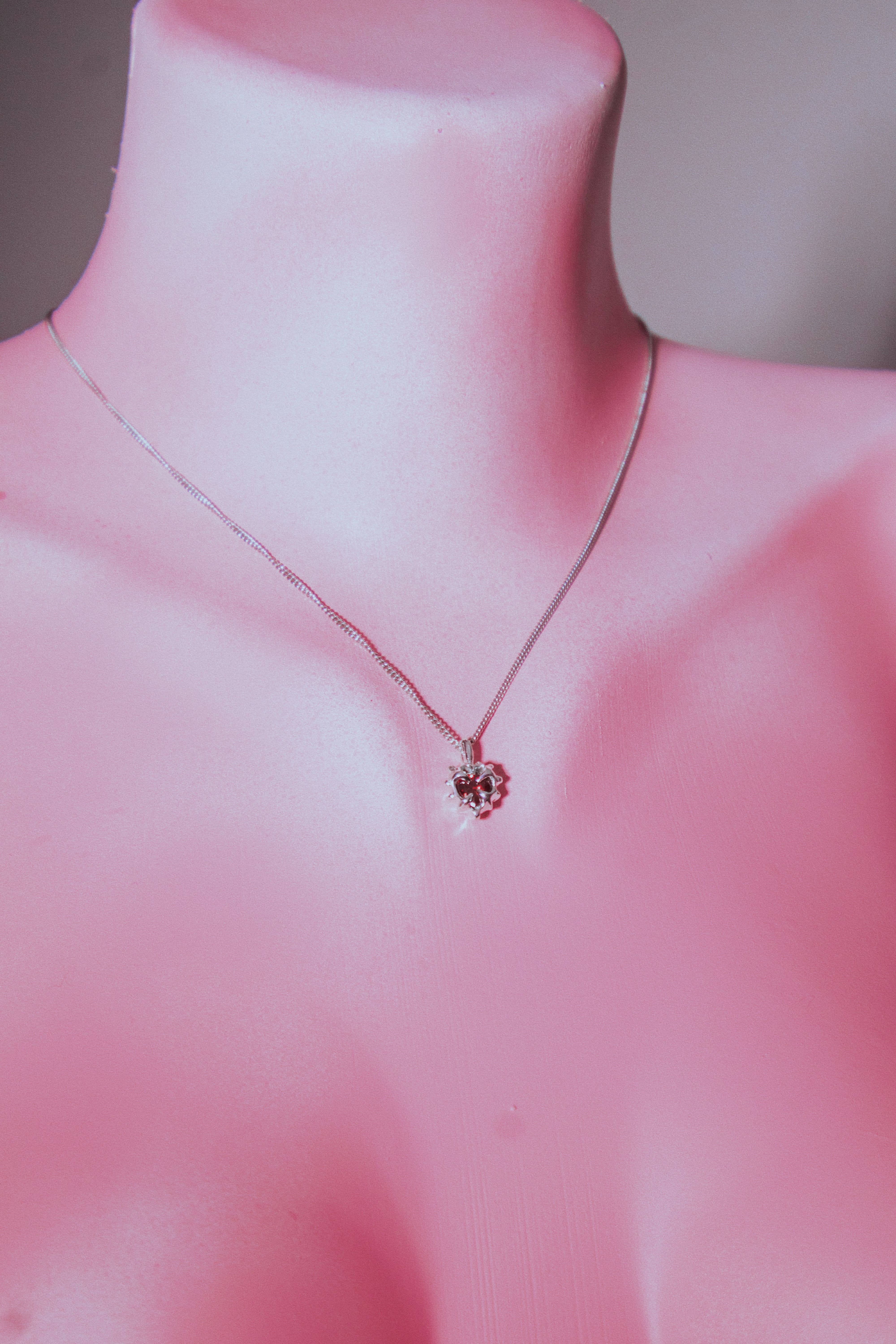 Tiny heart pendant