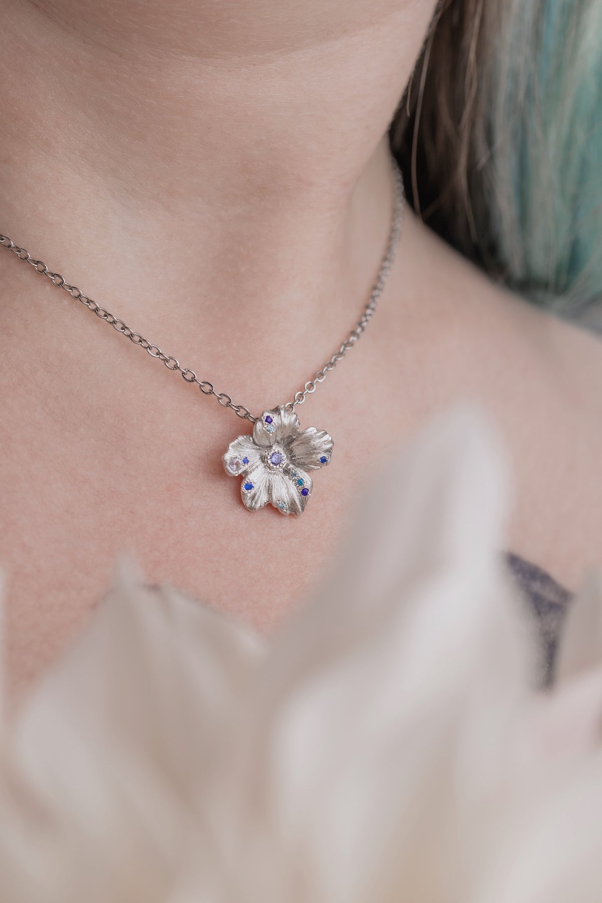 Midnight Bloom Pendant