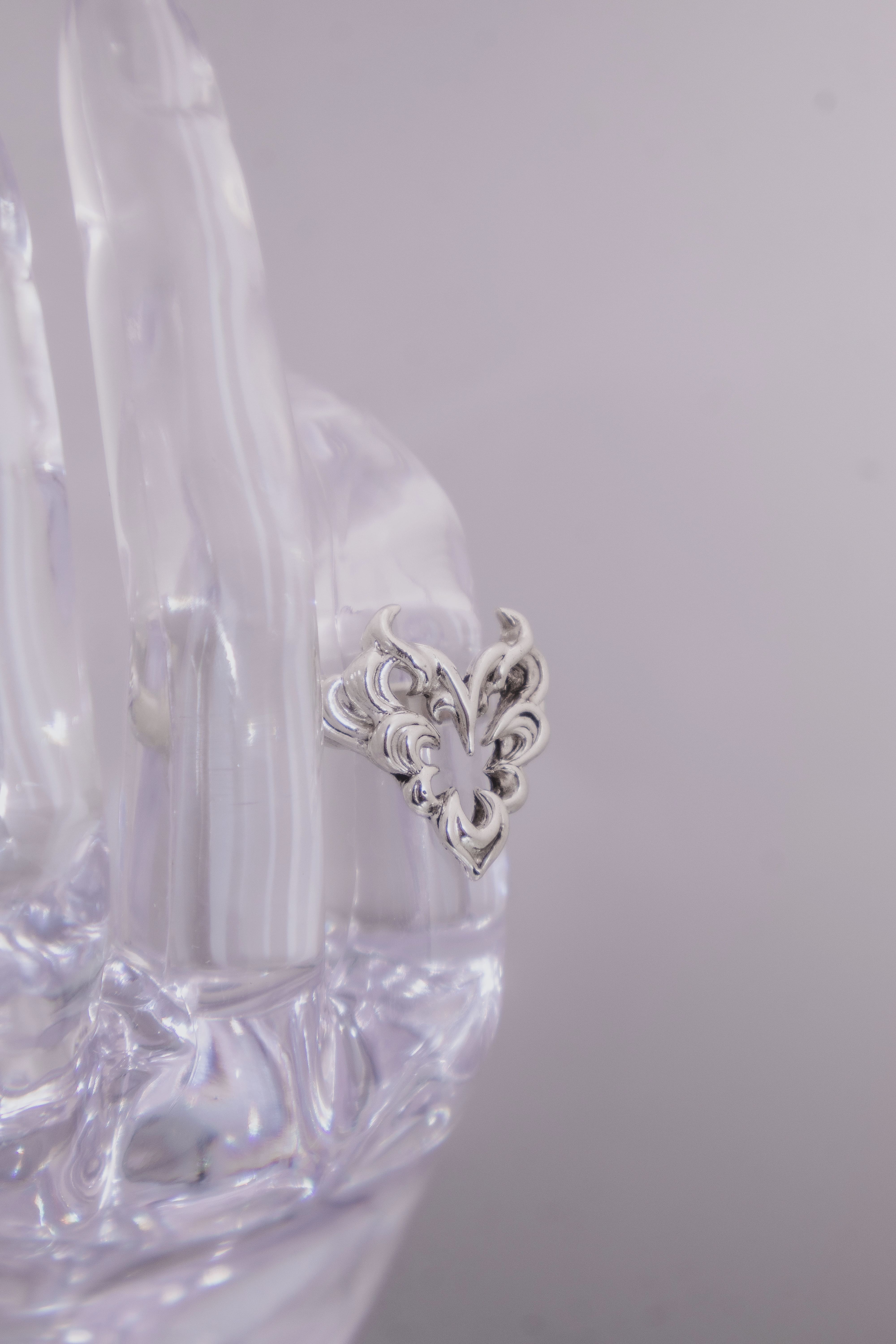 Tribal Heart Ring