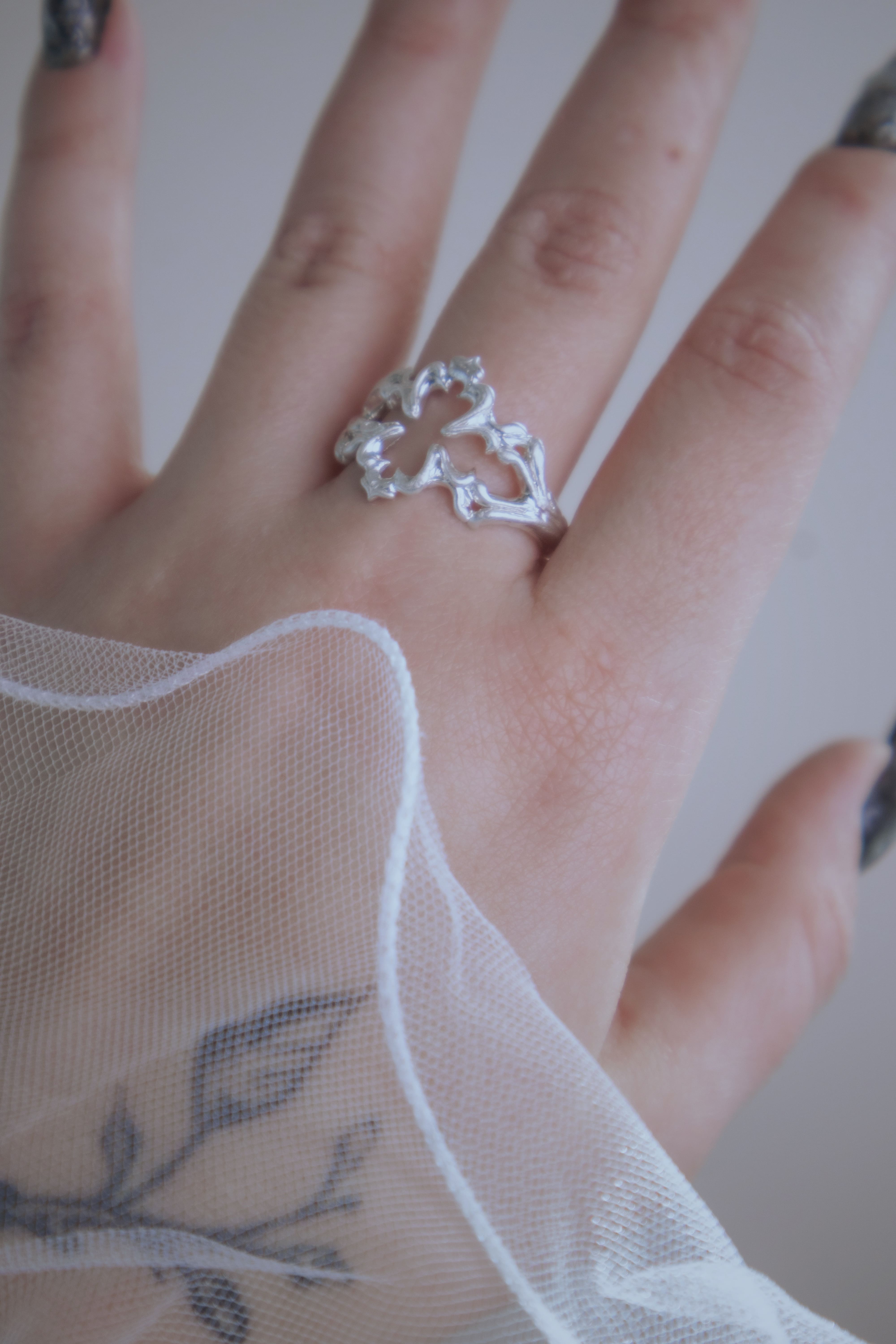 Minimalist Gothic Ring