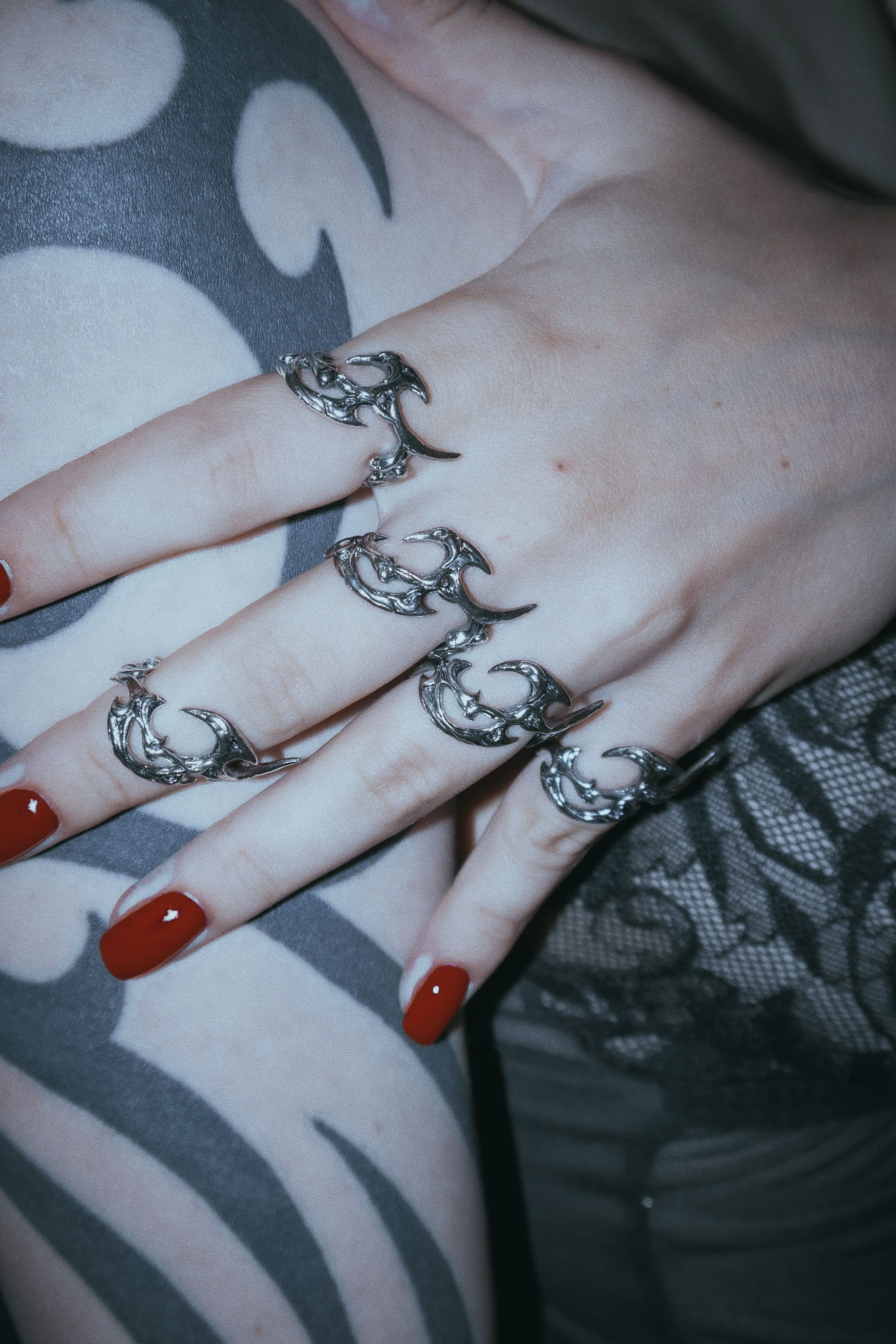 Marquise Tribal Ring