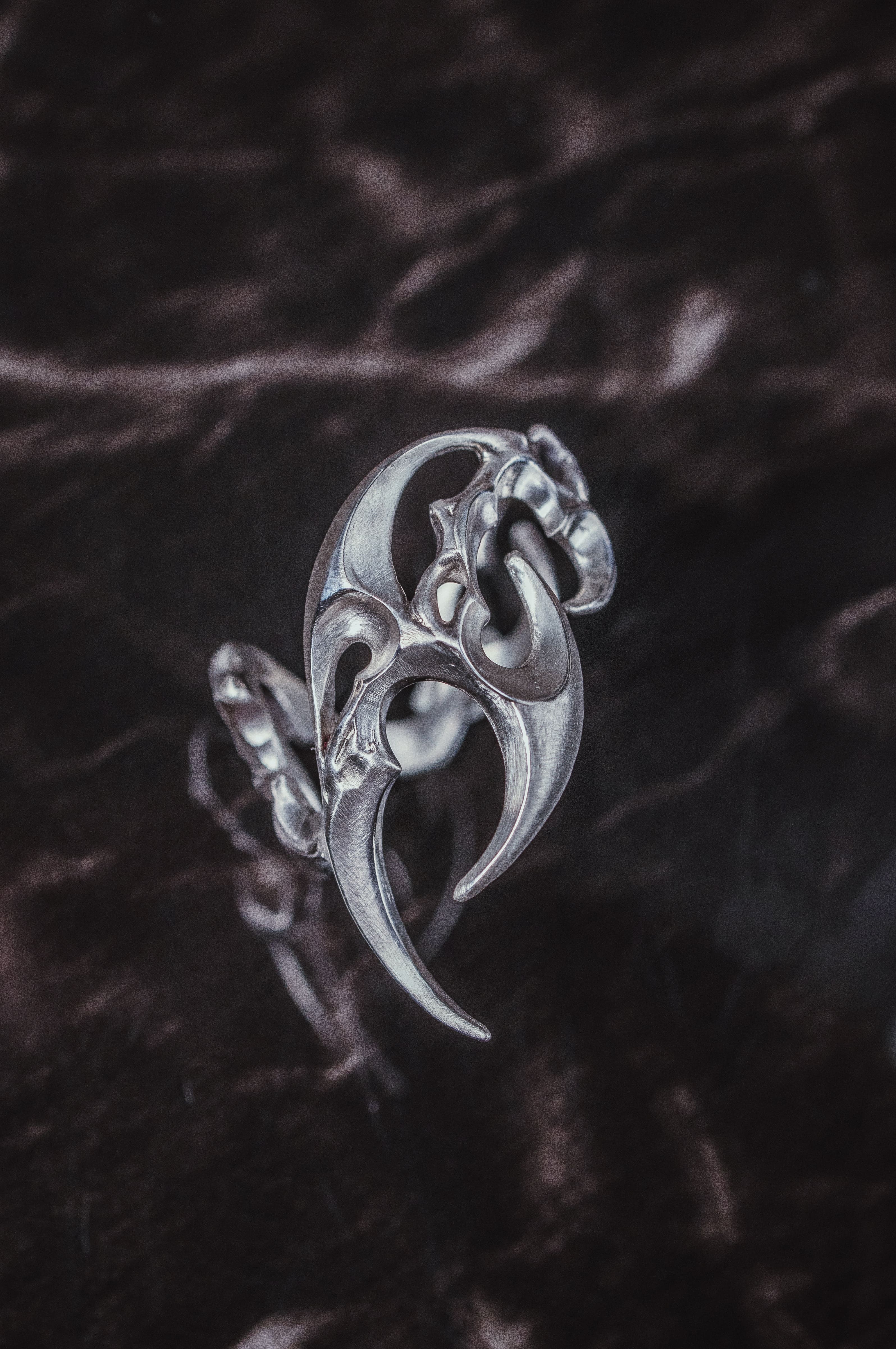 Diagonal Tribal Ring