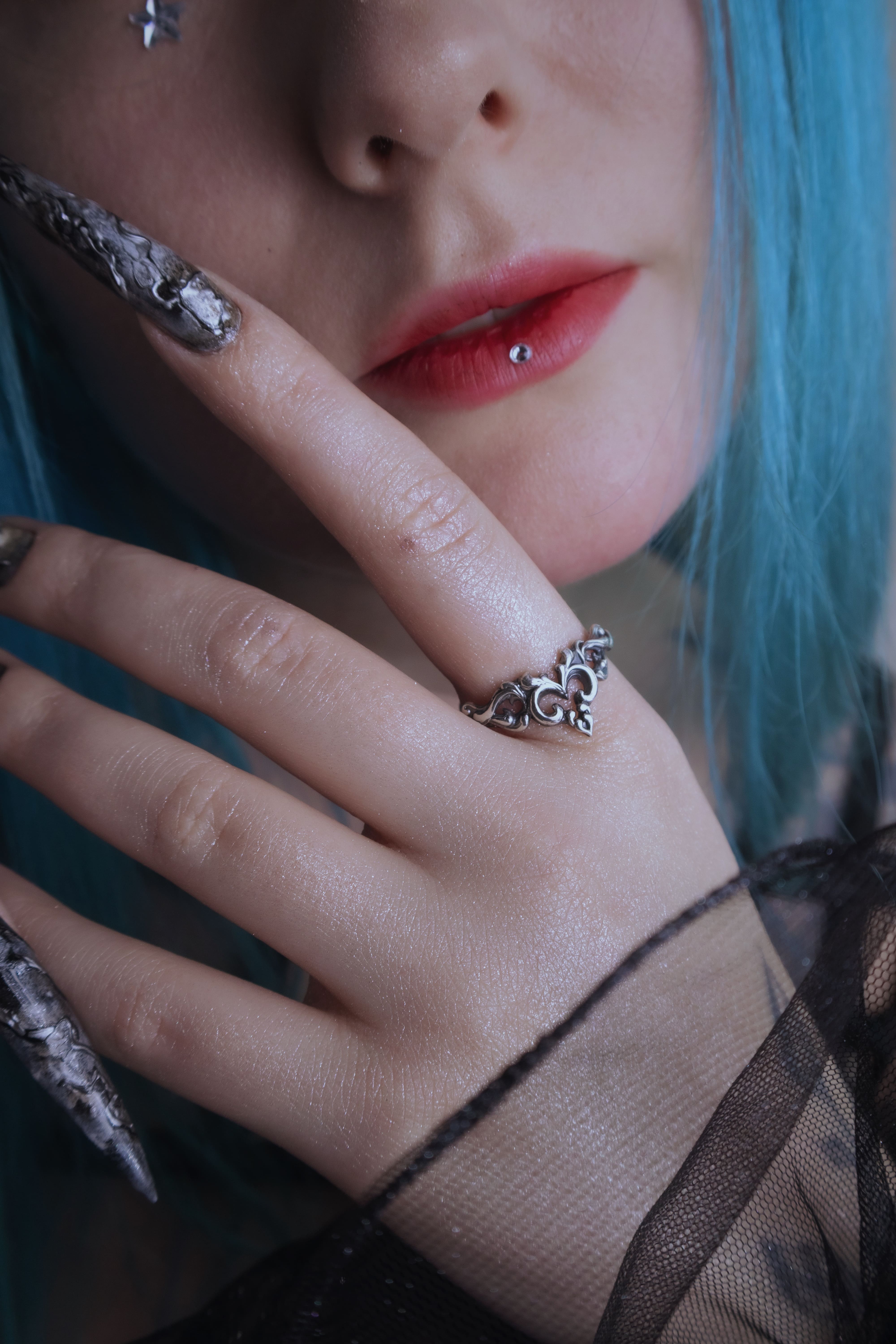 Gothic Heart Ring