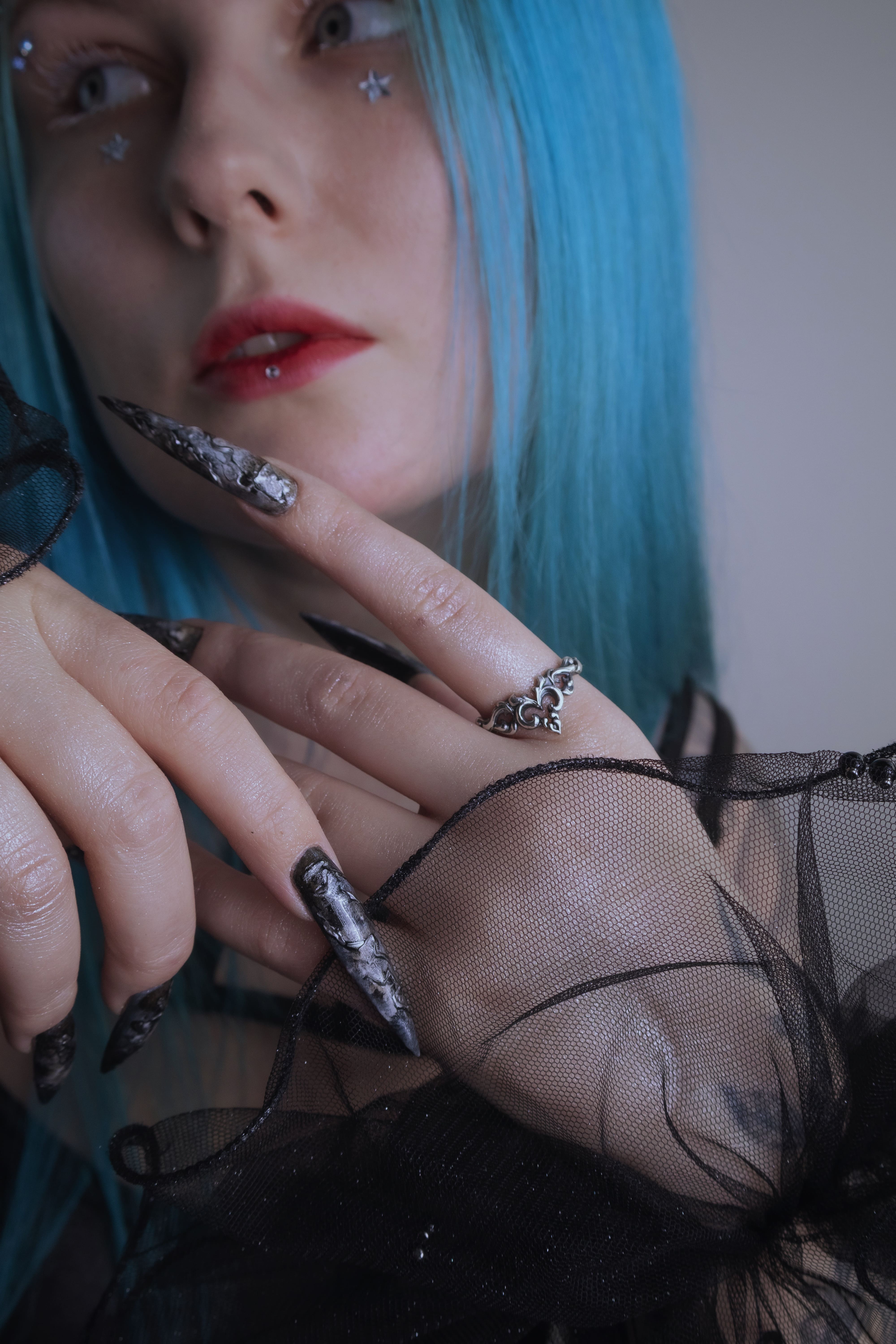 Gothic Heart Ring