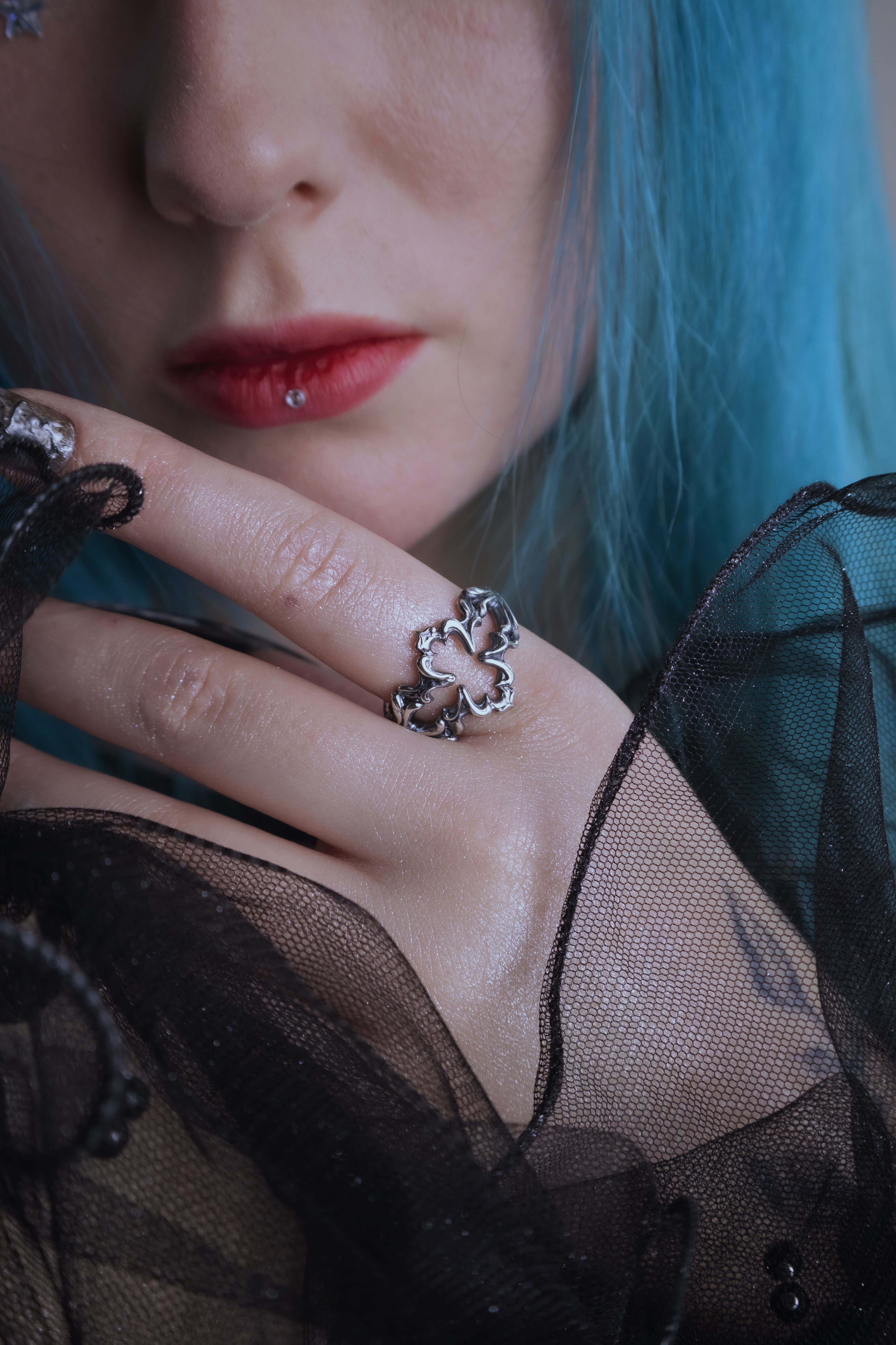 Minimalist Gothic Ring