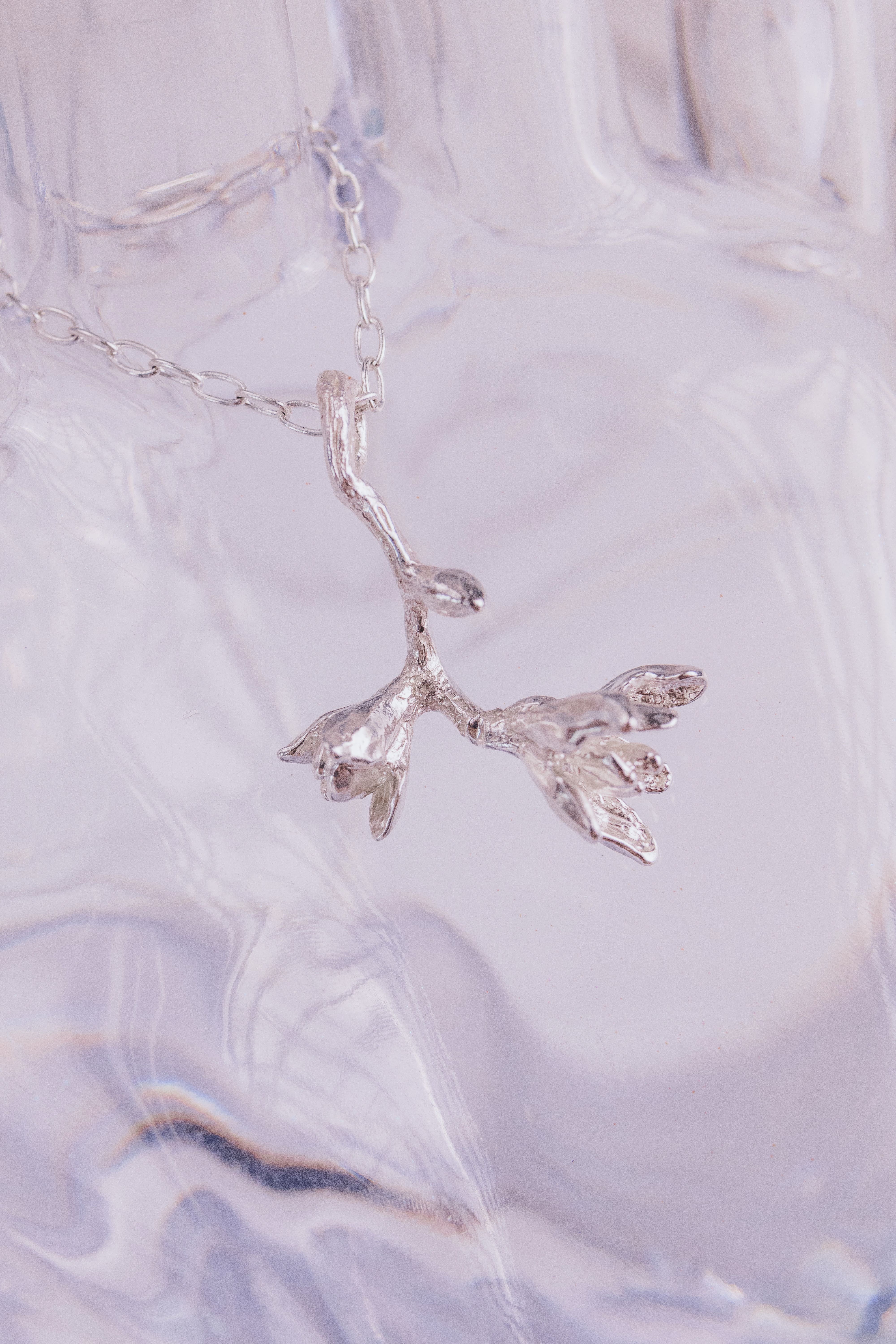 Magnolia Branch Pendant