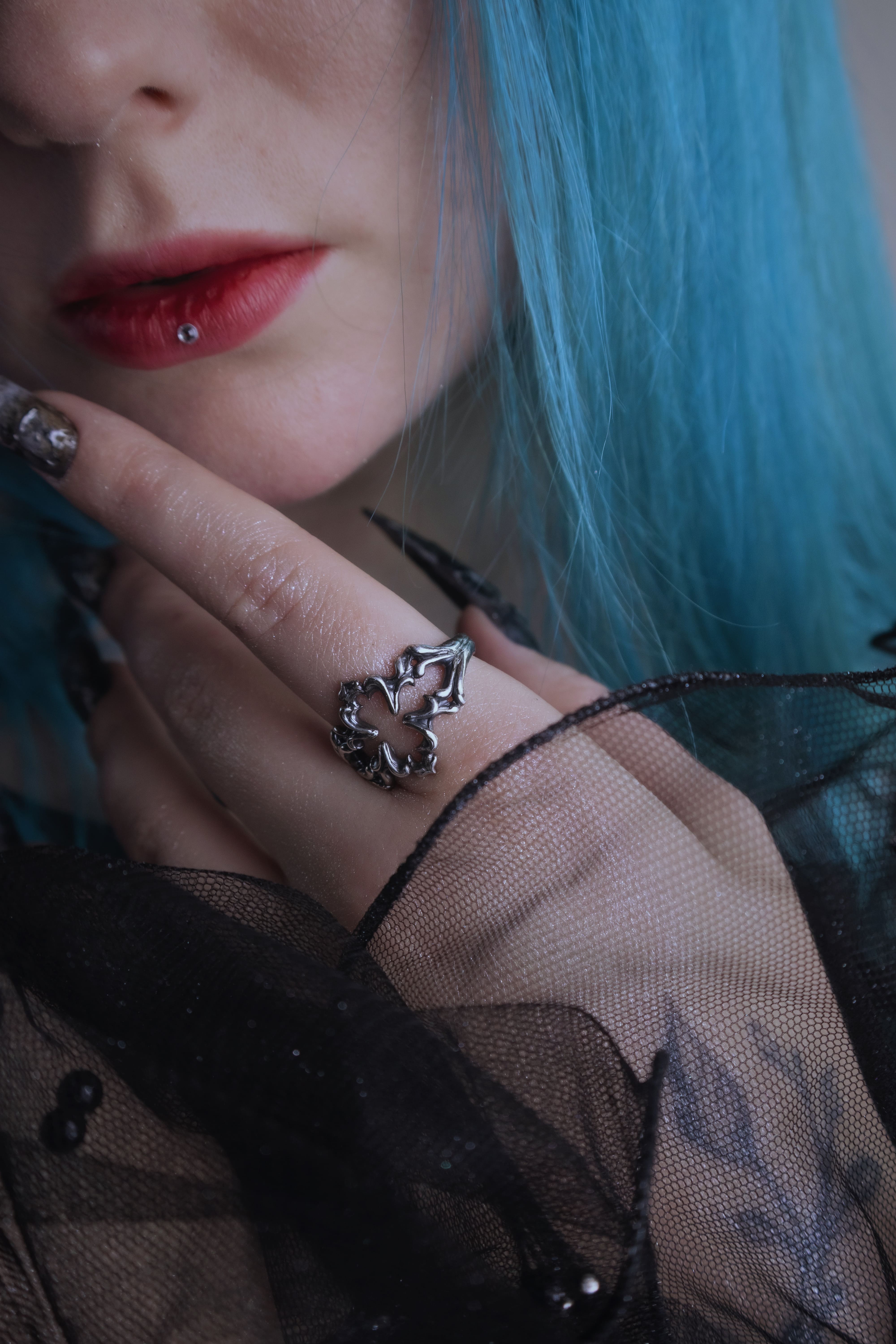 Minimalist Gothic Ring