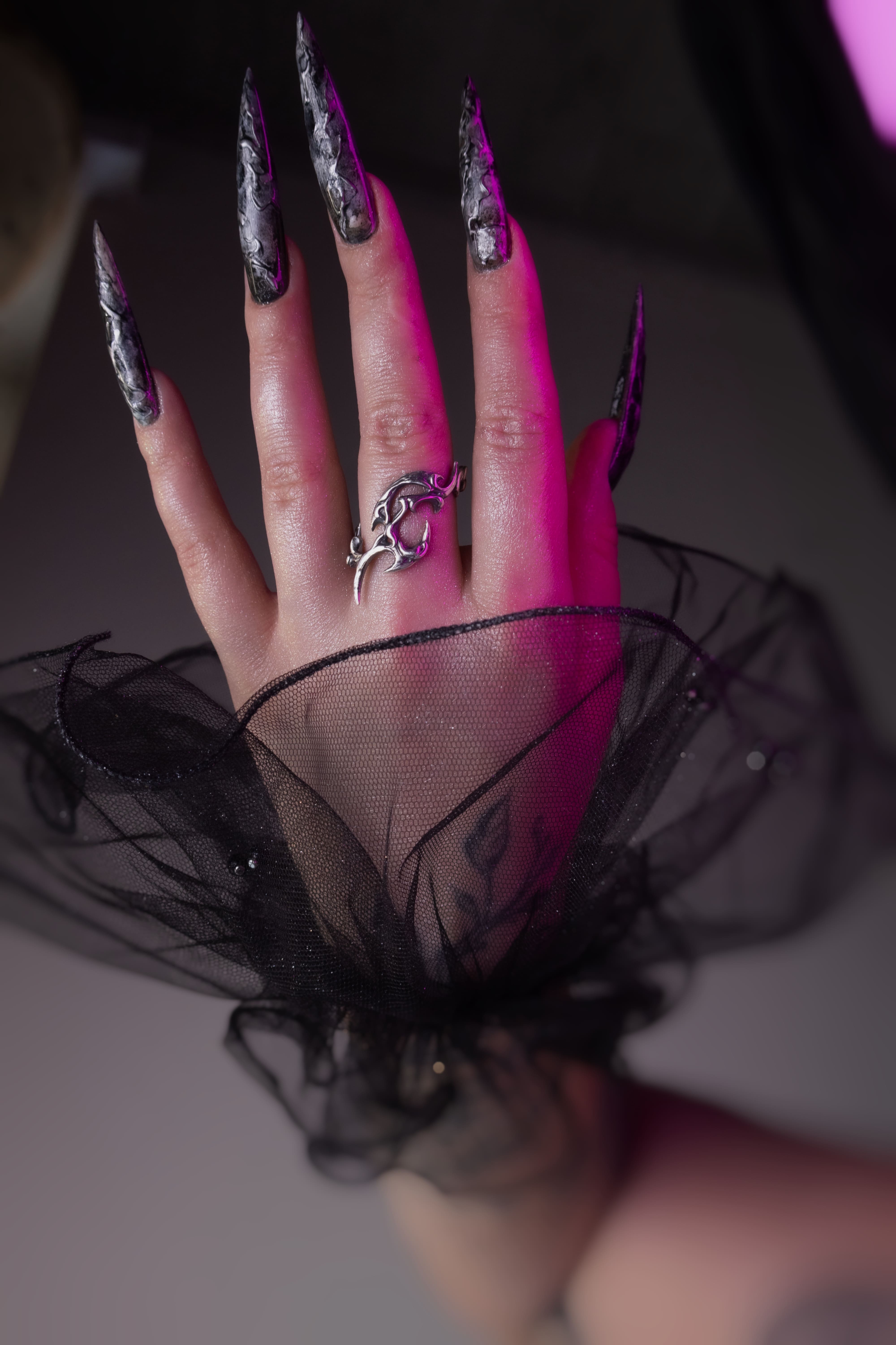 Marquise Tribal Ring