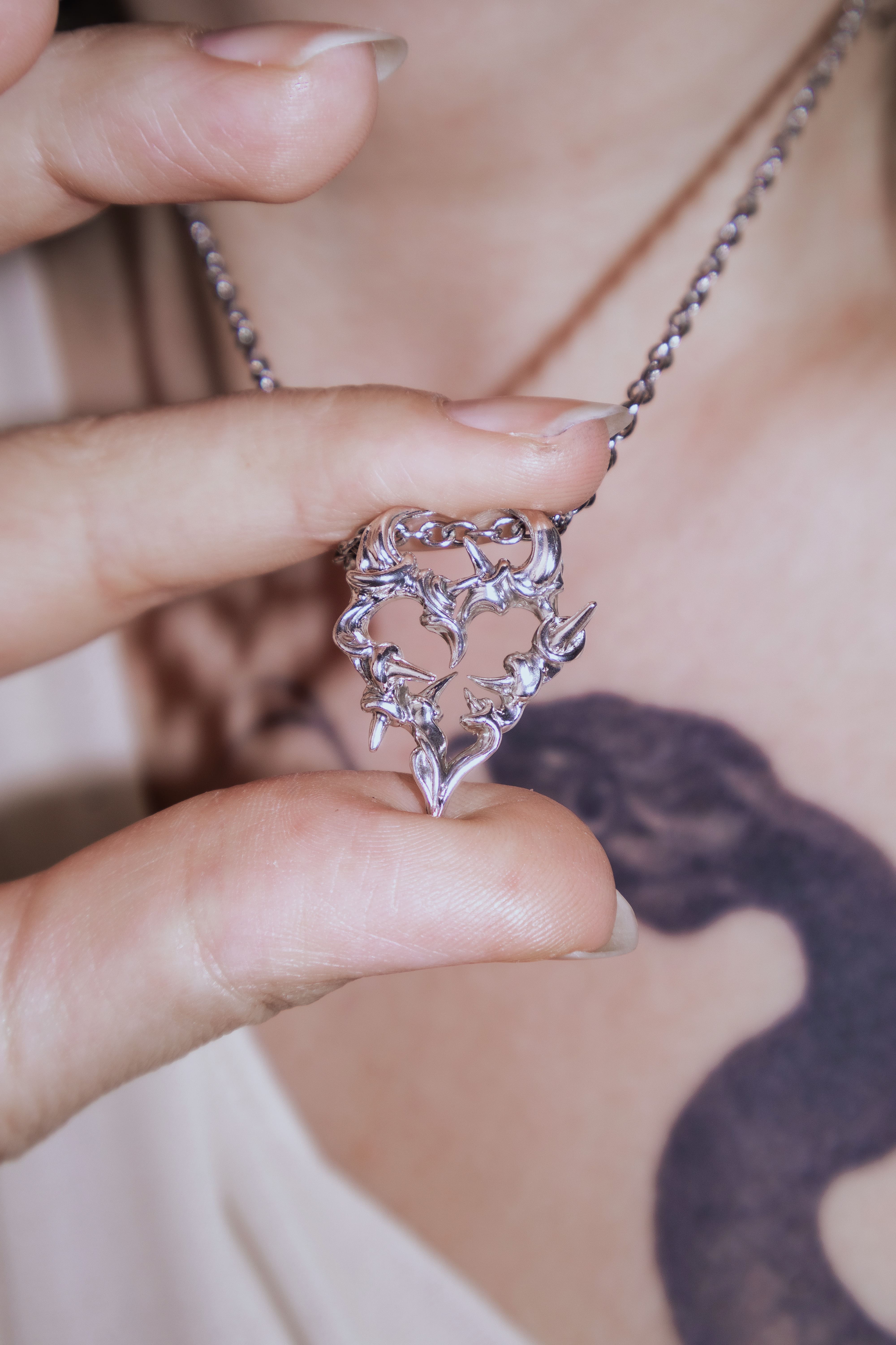 Thorny Heart Pendant