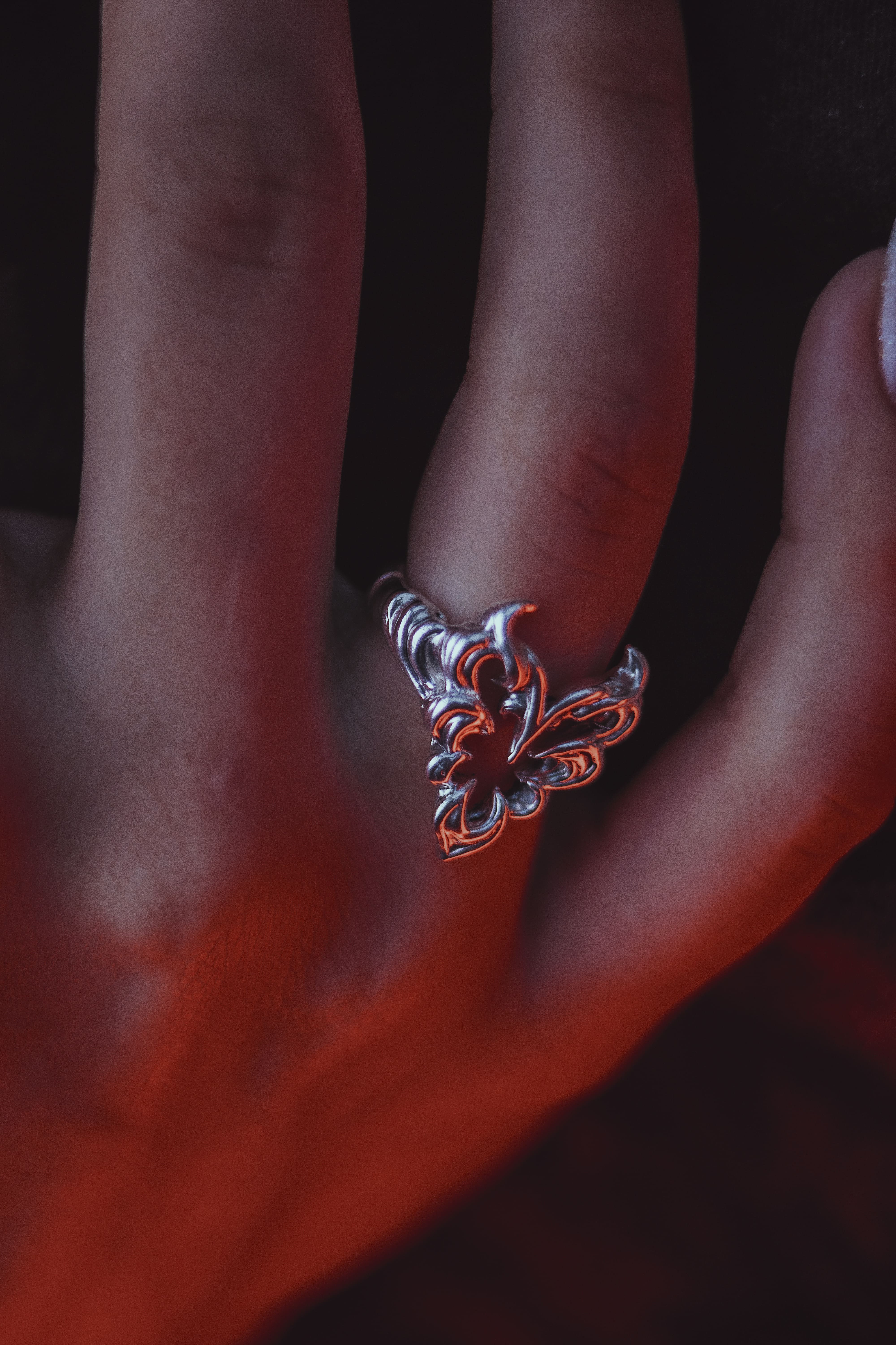 Tribal Heart Ring
