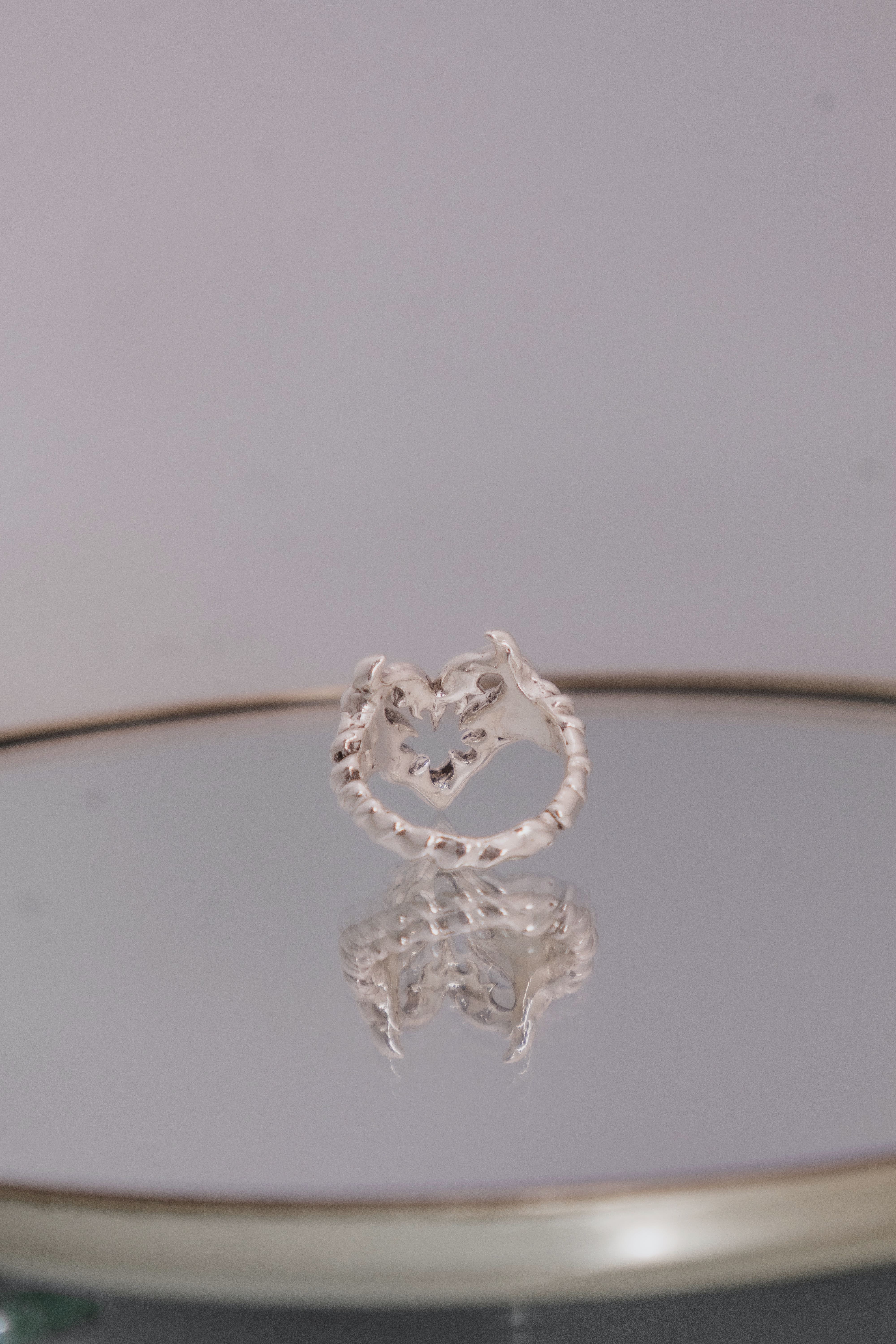 Tribal Heart Ring