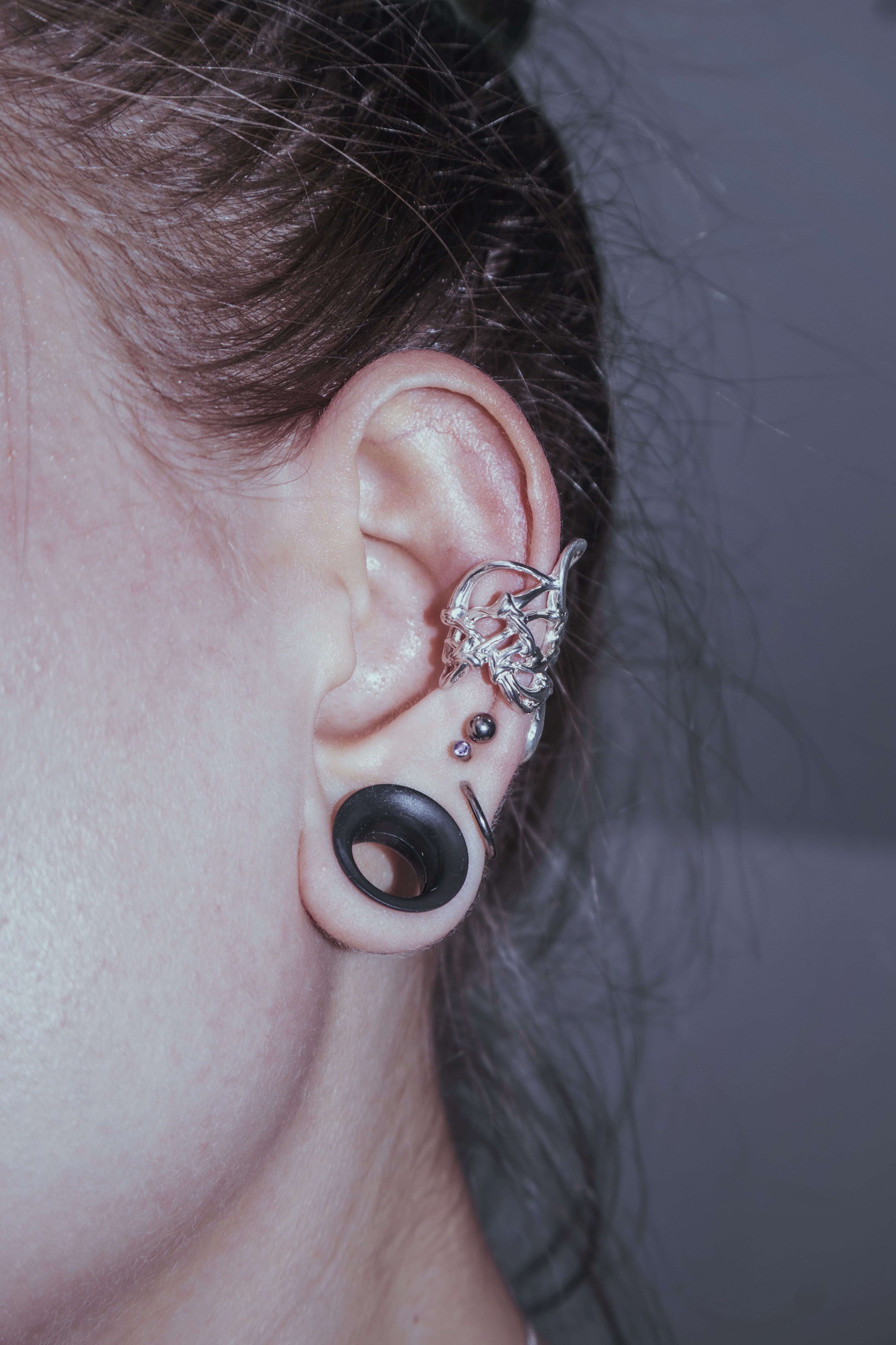 Chunky Thorn ear cuff