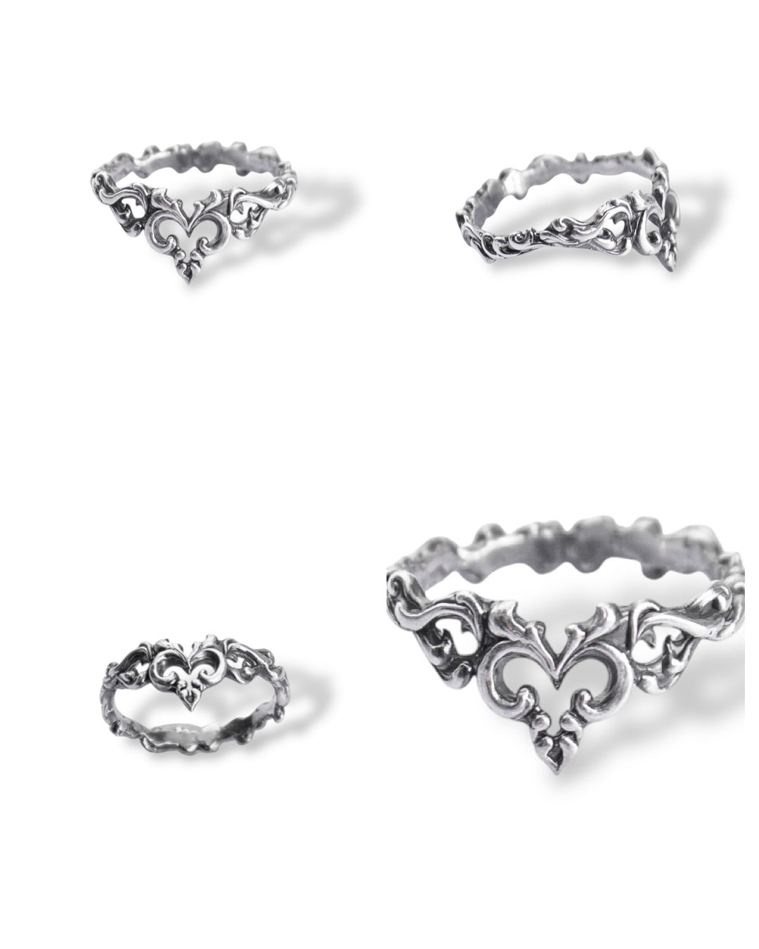 Gothic Heart Ring