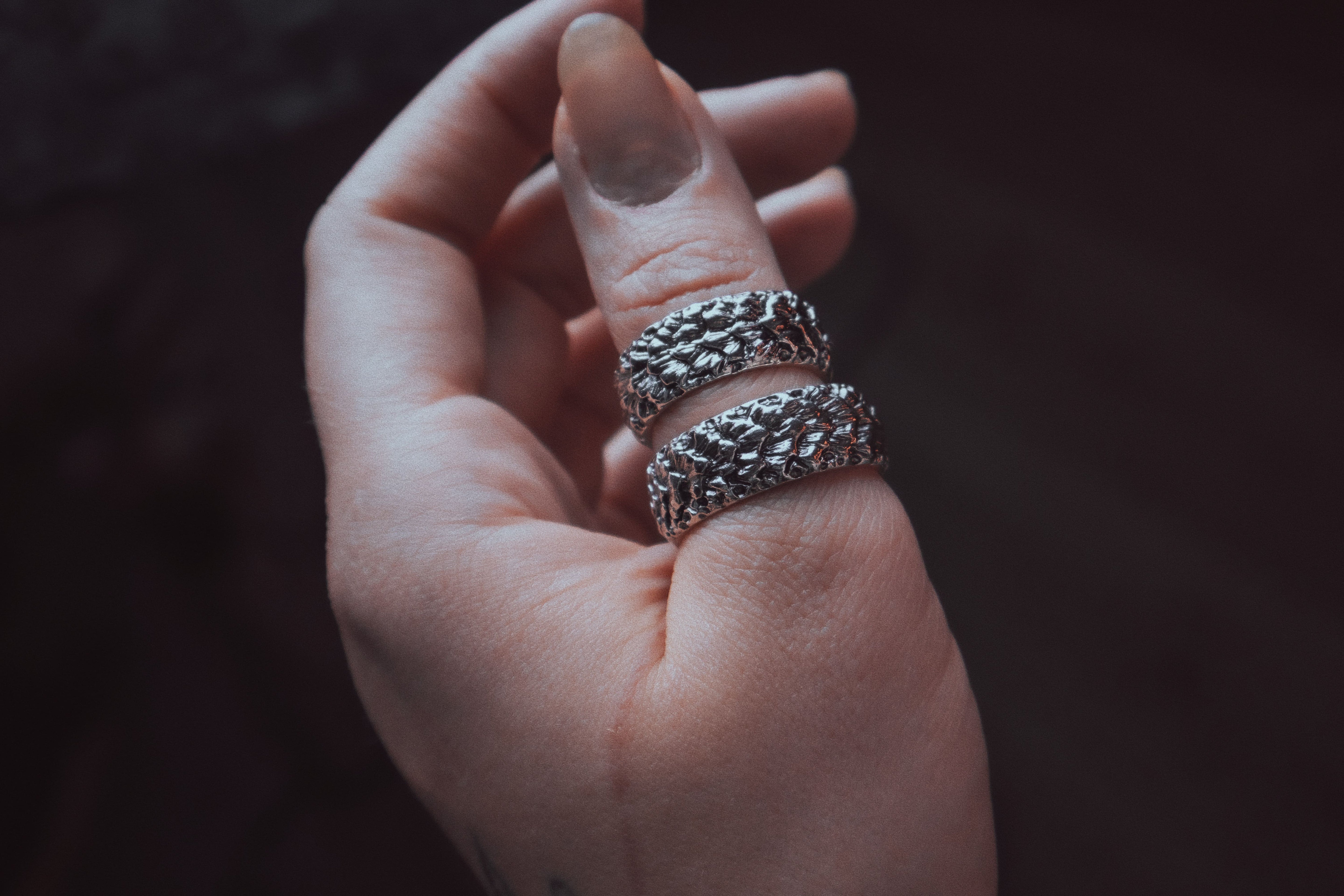 Ring with Dragon Scale