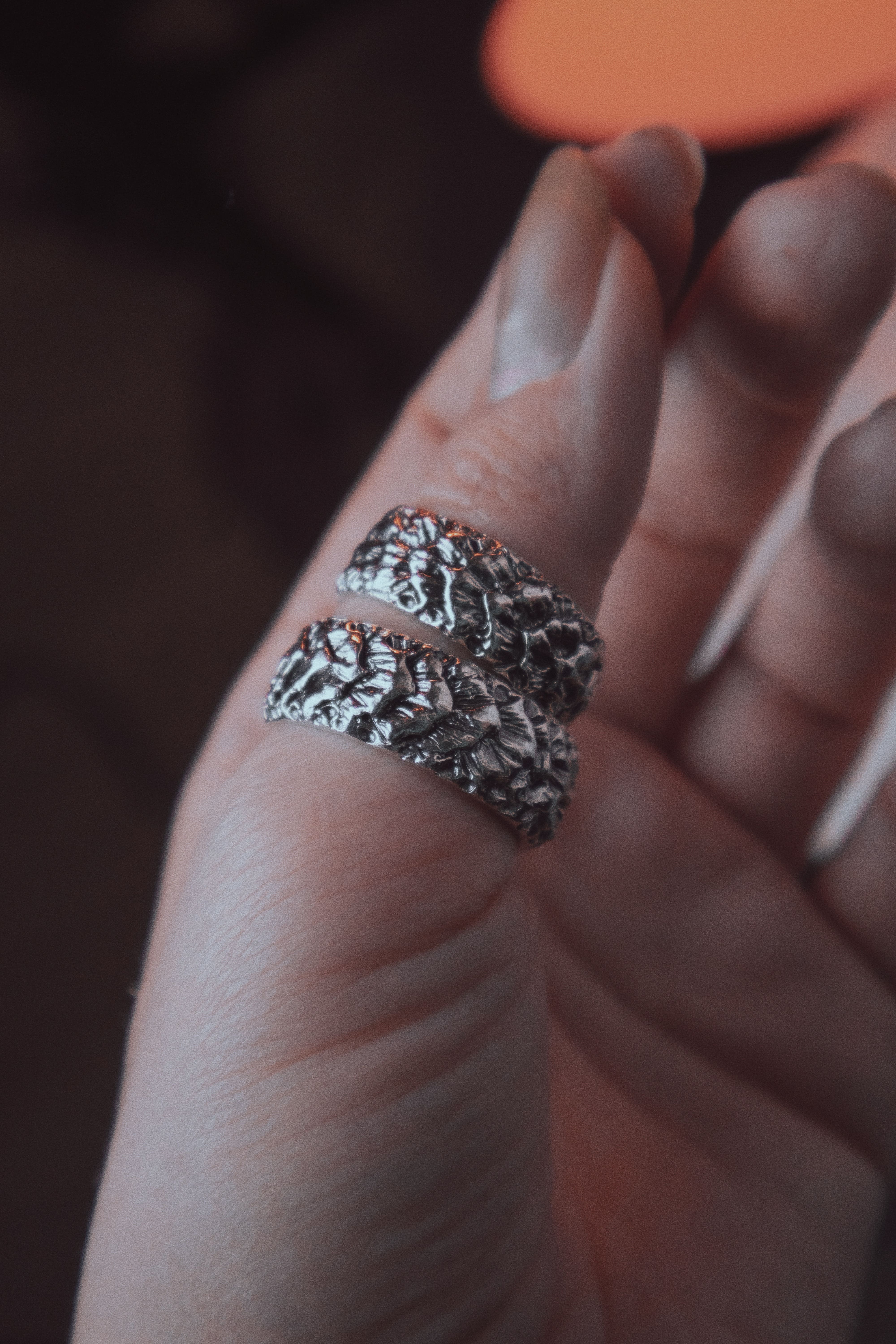 Ring with Dragon Scale