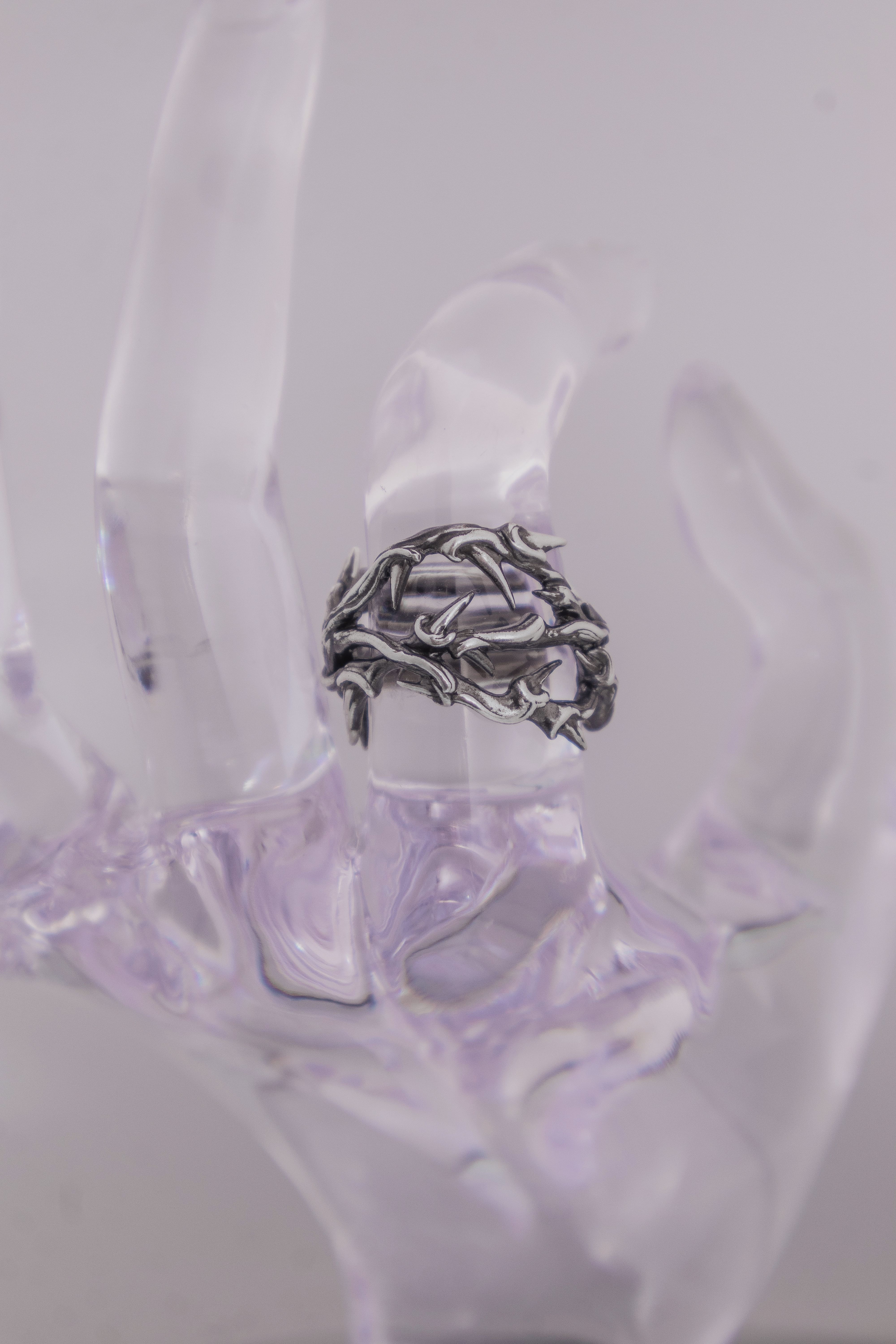 Chunky thorn ring