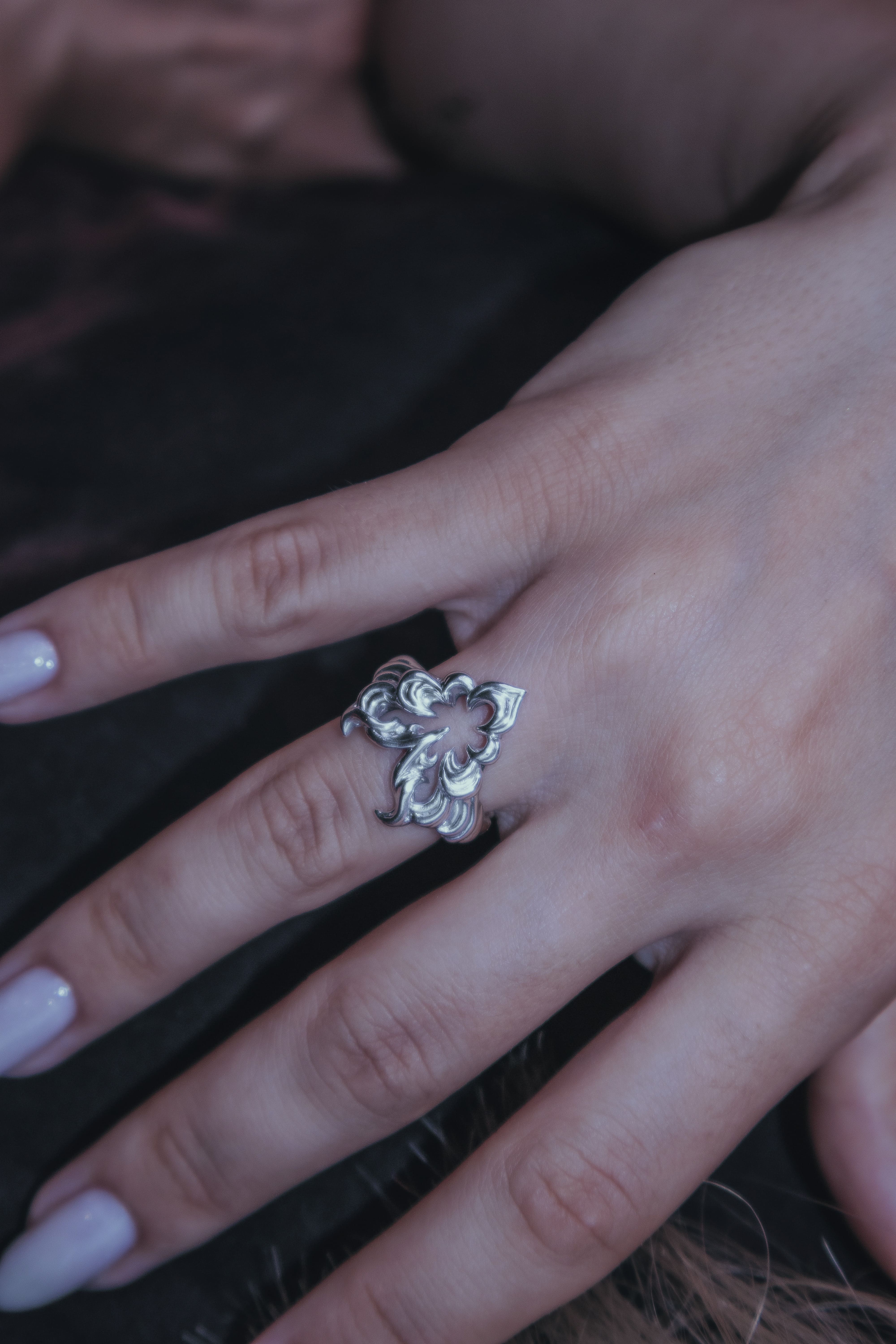 Tribal Heart Ring