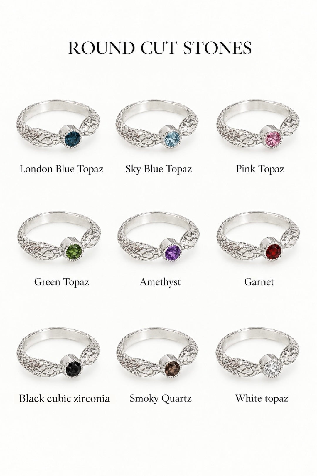 Dual Snakes Ring
