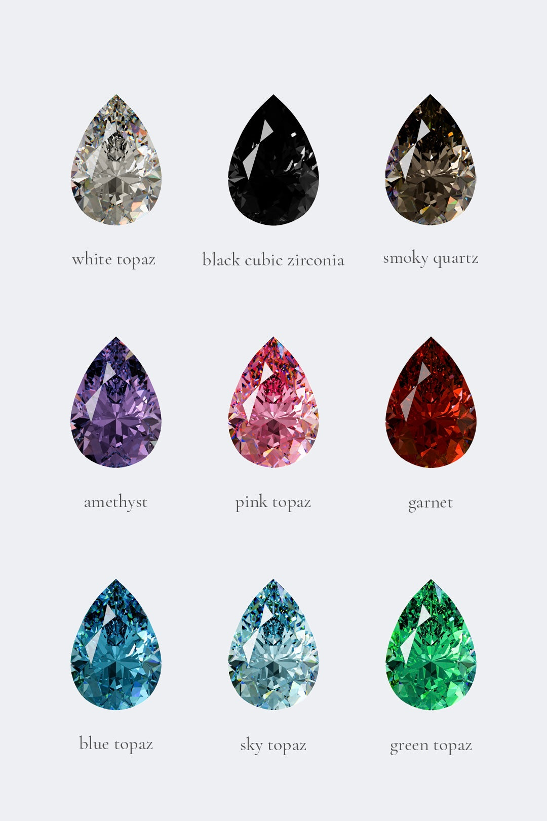 Ring with an anatomical heart and stones