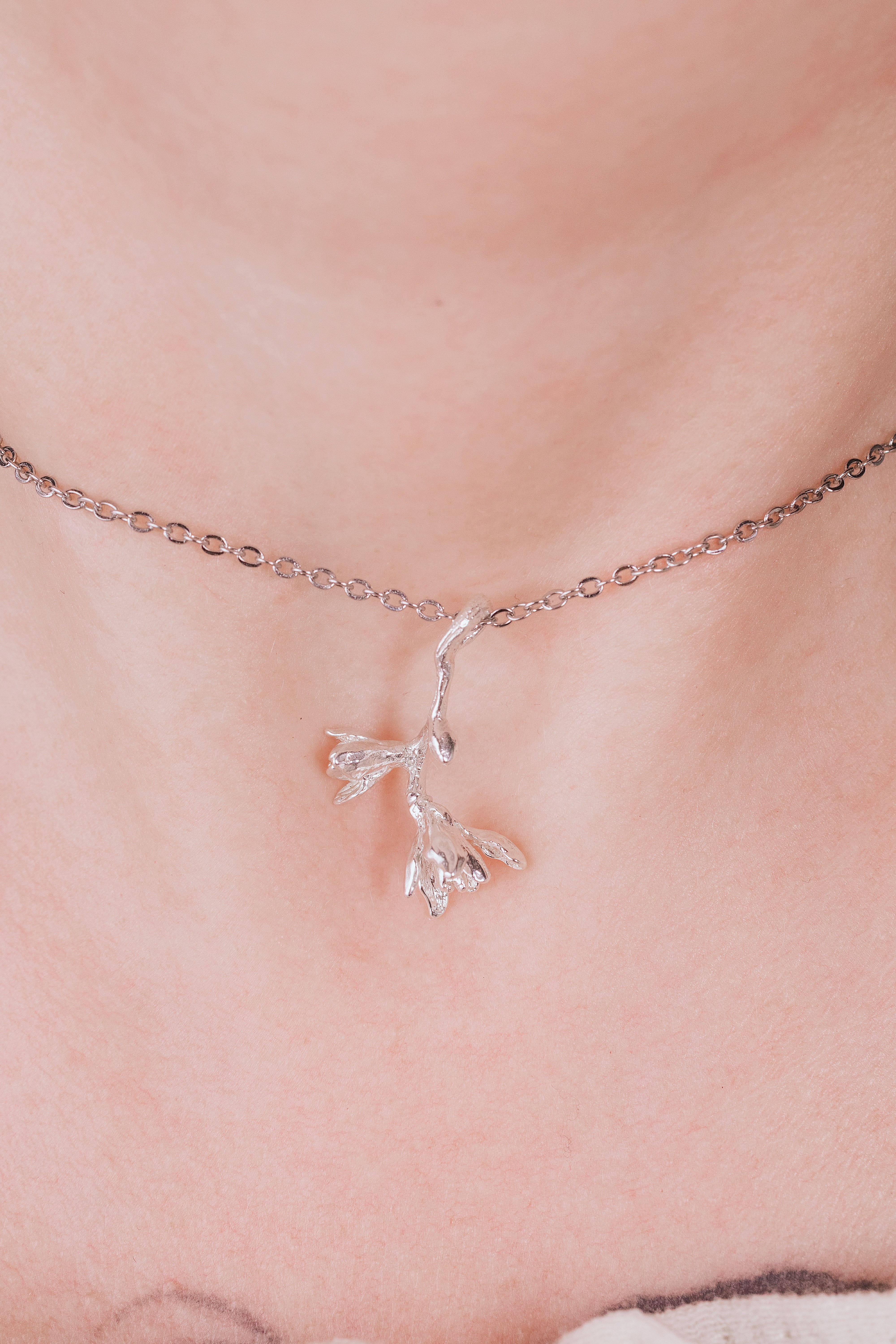 Magnolia Branch Pendant