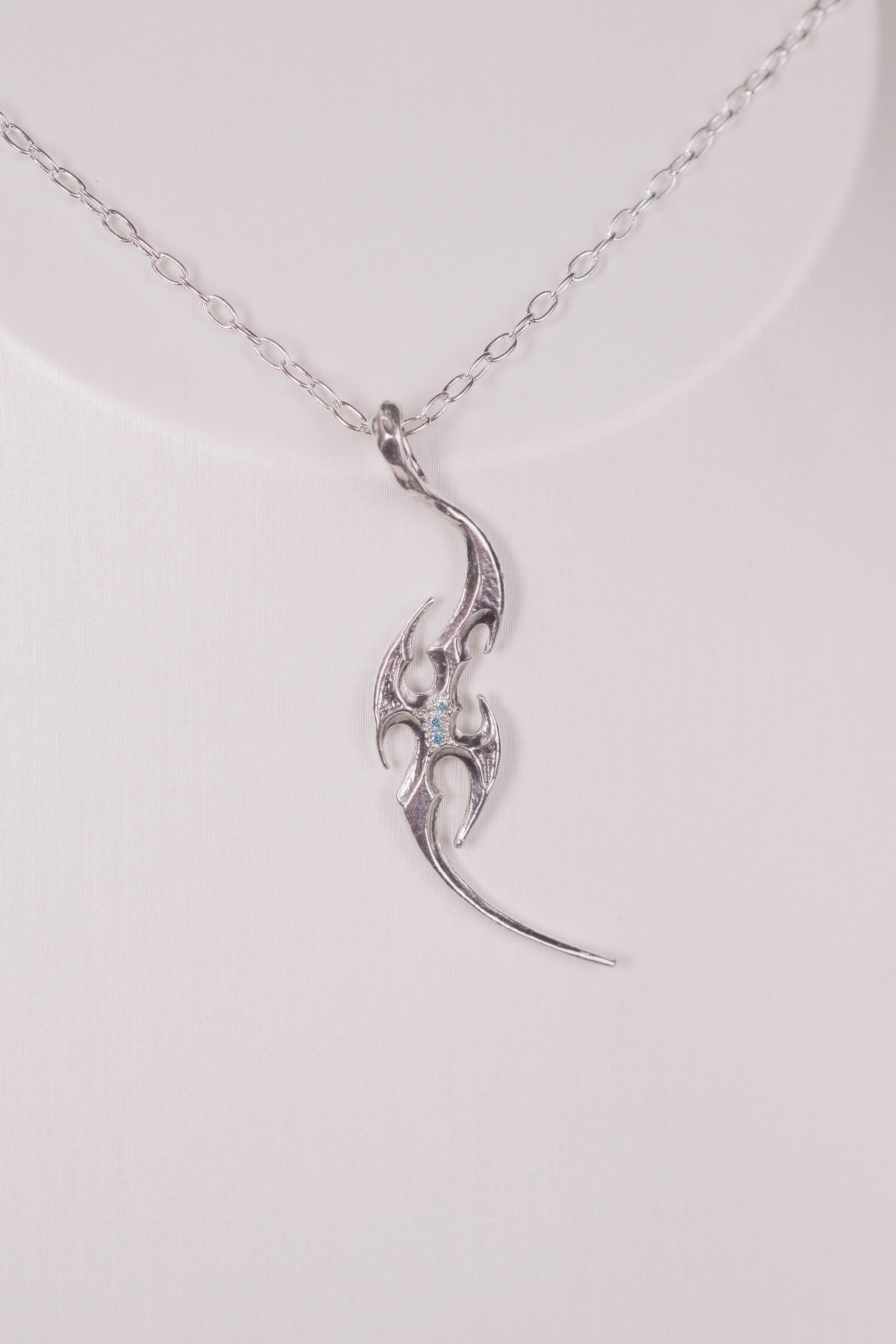 Classic Tribal Pendant with Topazes