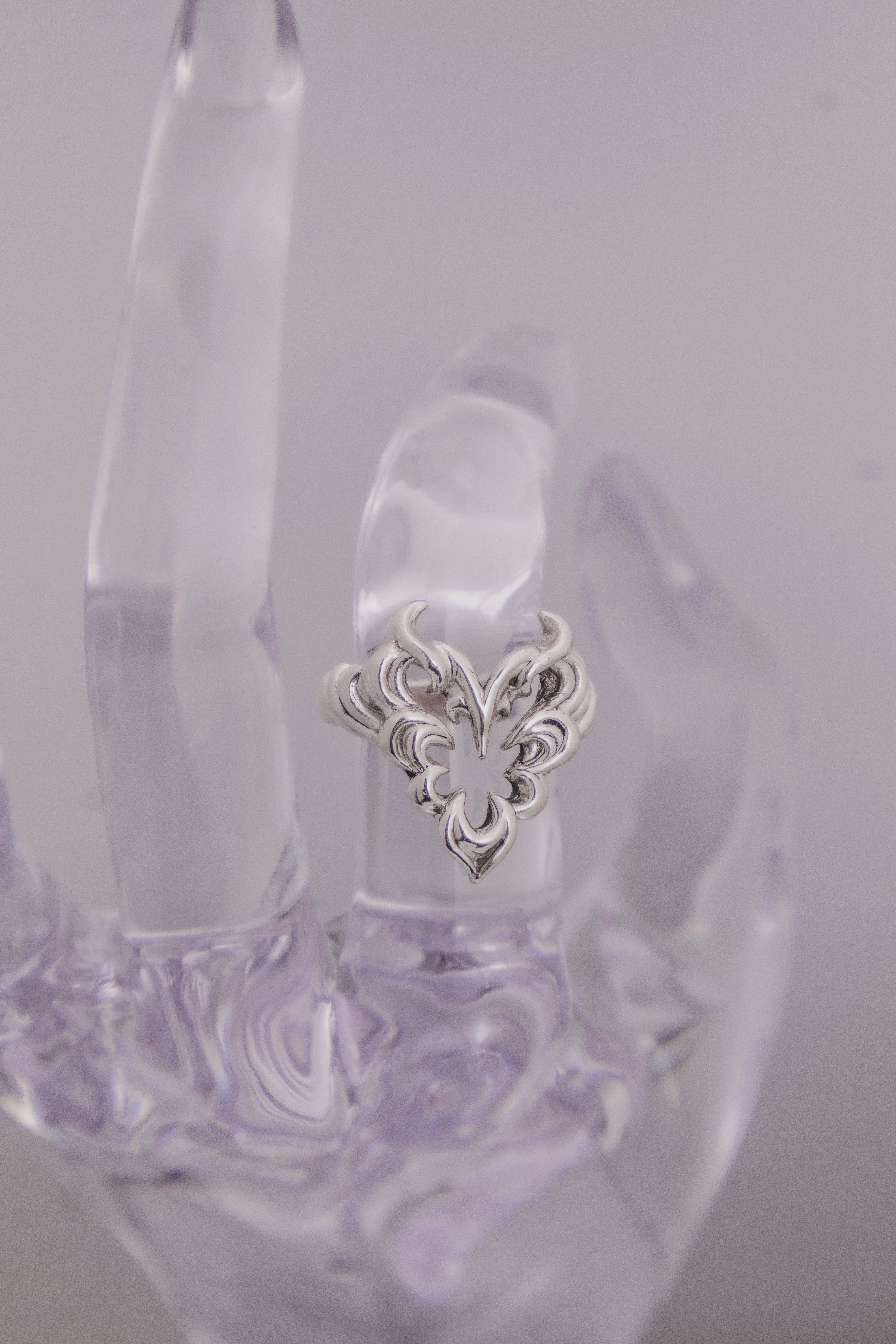 Tribal Heart Ring